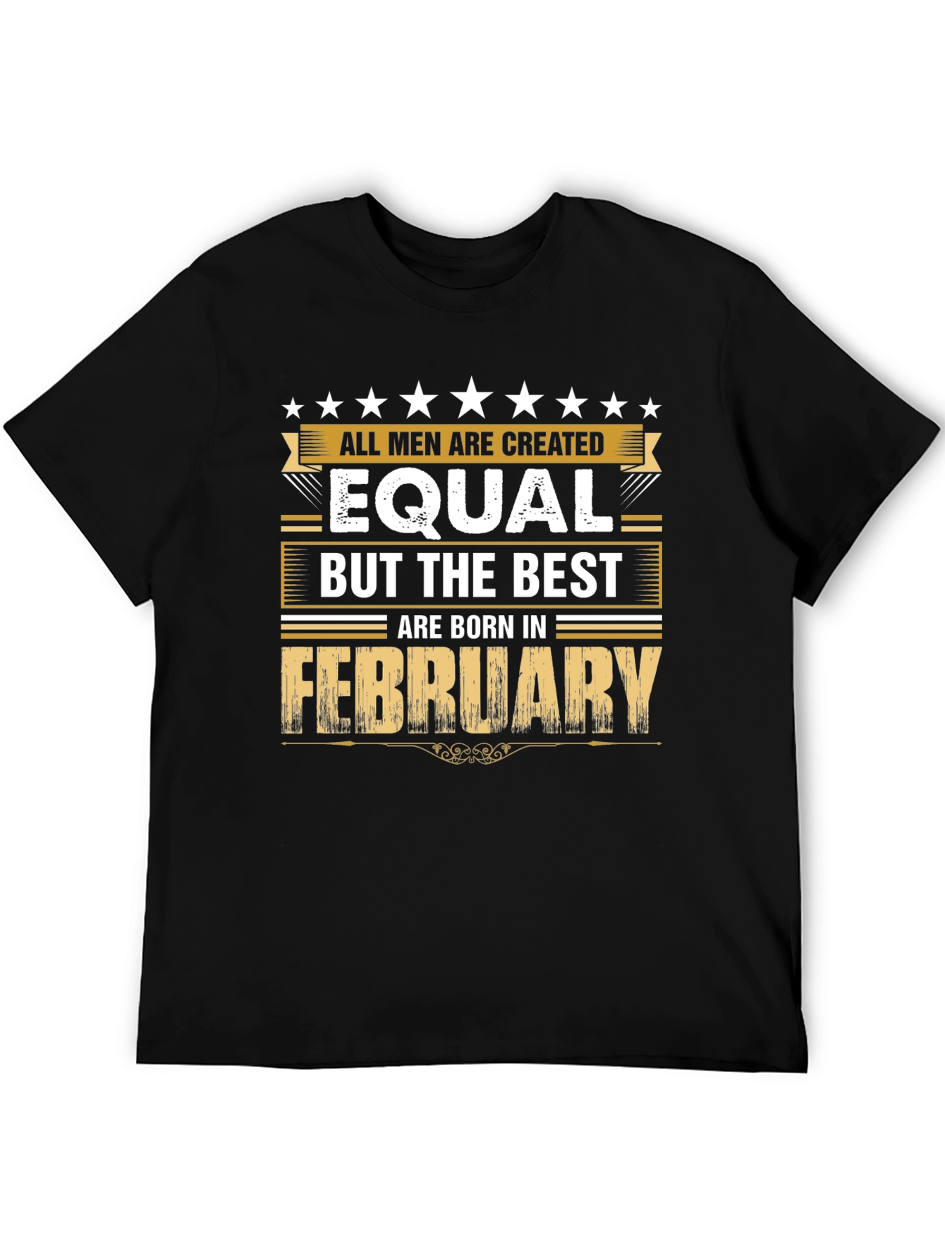 Best Men Born in February T-Shirt