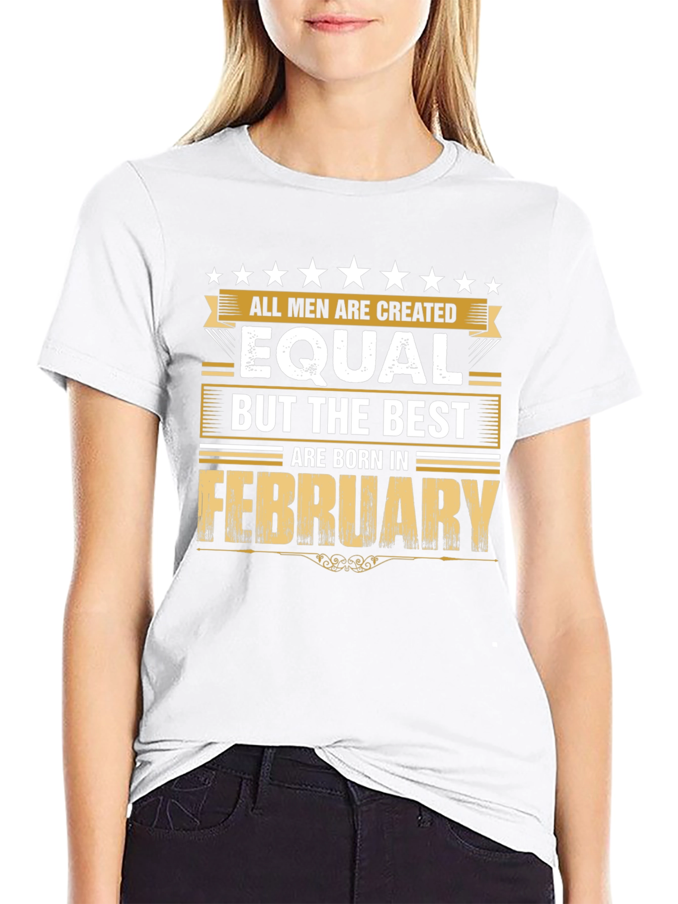 Best Men Born in February T-Shirt
