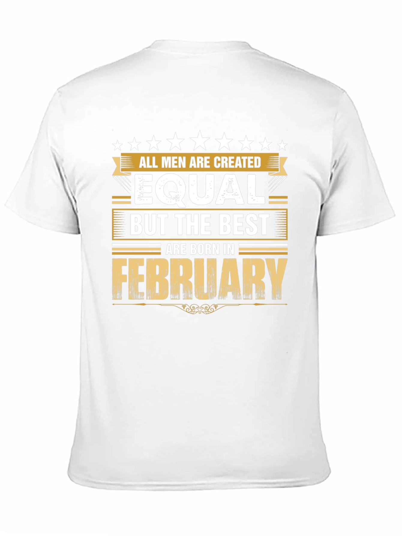 Best Men Born in February T-Shirt
