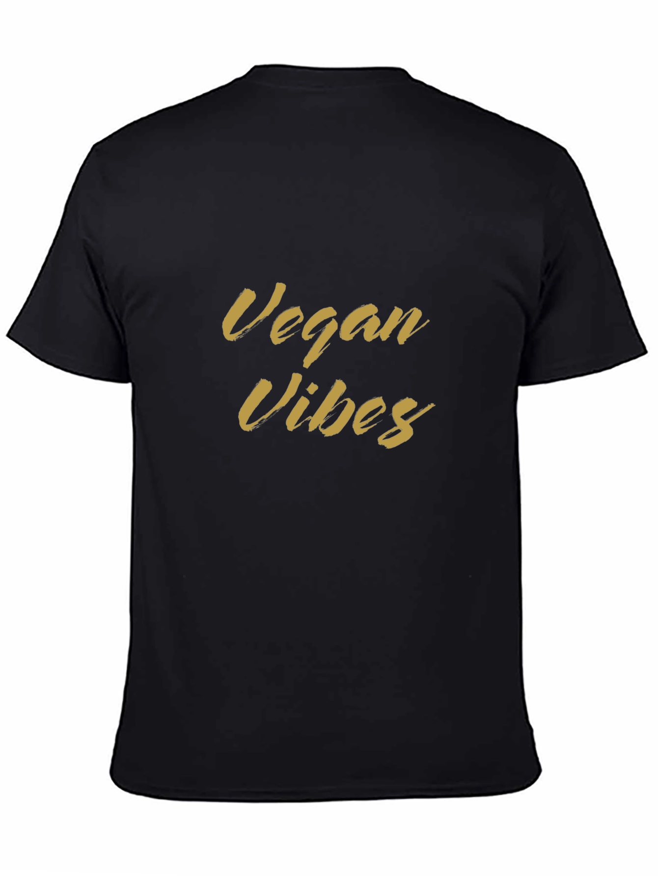 Vegan Vibes Black T-Shirt