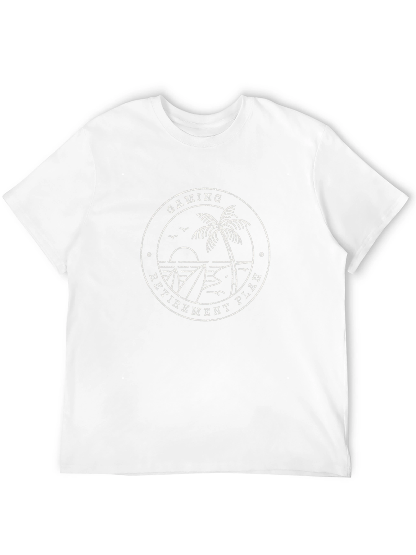Gaming Retirement Plan Graphic T-Shirt