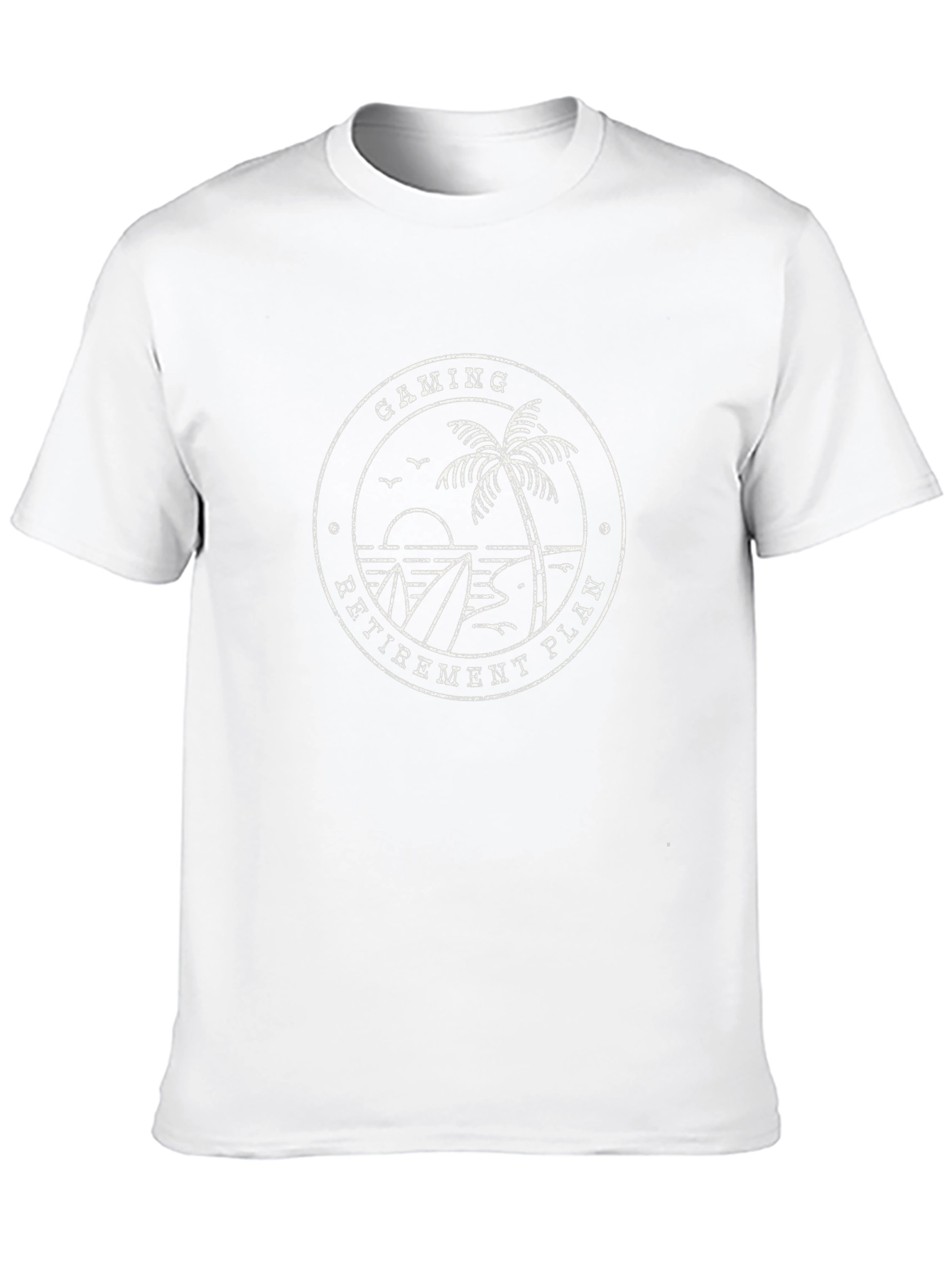 Gaming Retirement Plan Graphic T-Shirt