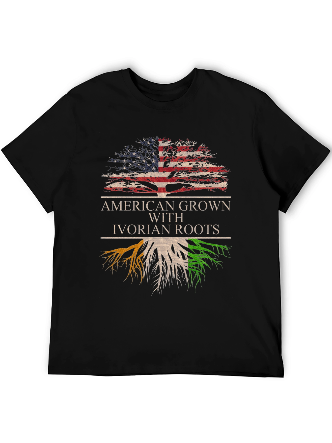 American Grown Ivorian Roots T-Shirt