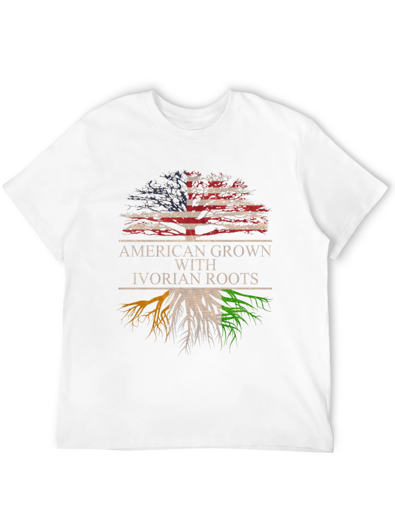 American Grown Ivorian Roots T-Shirt