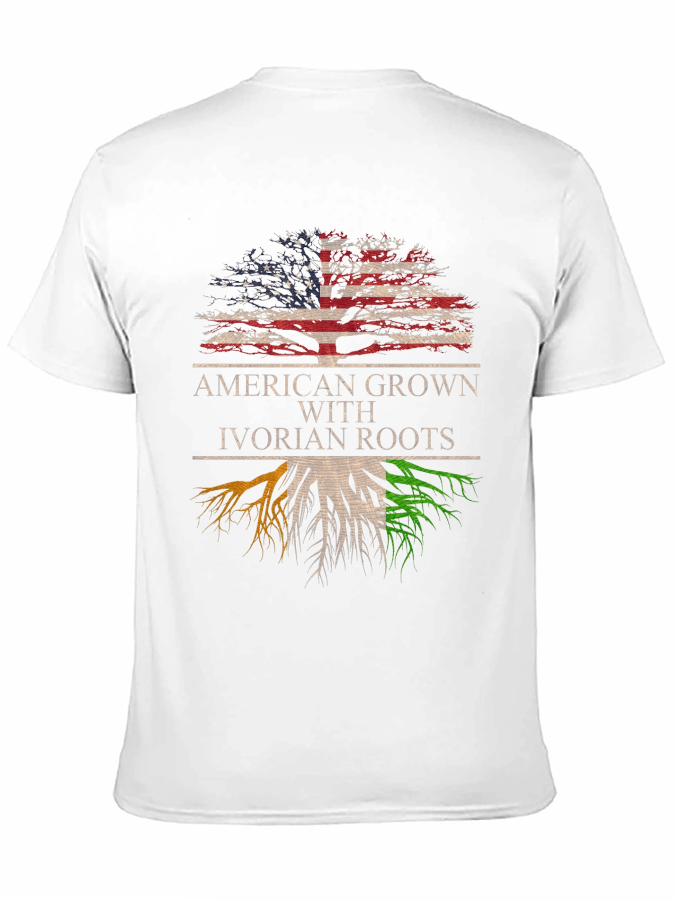 American Grown Ivorian Roots T-Shirt