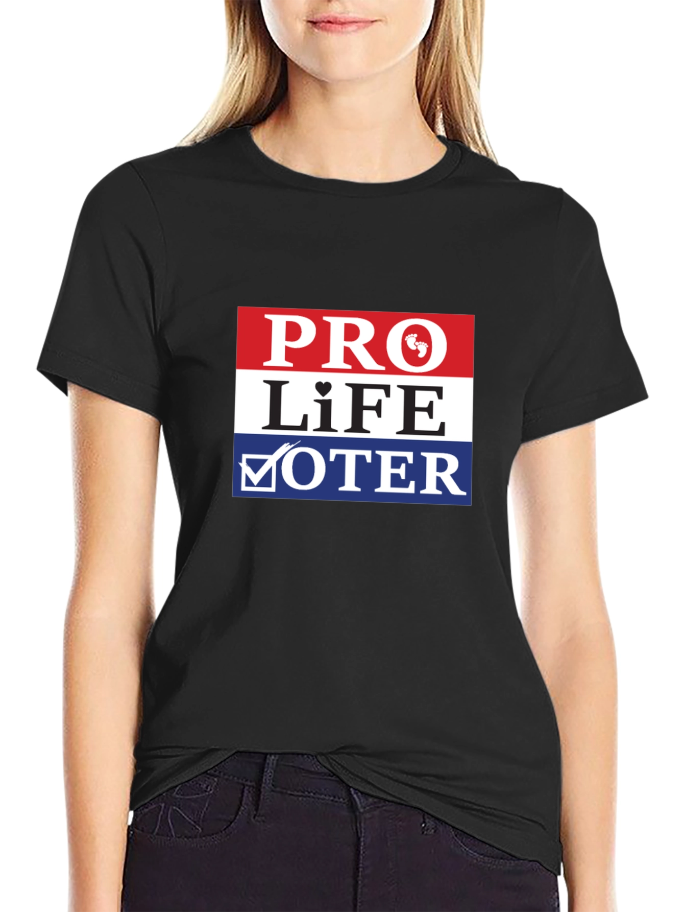 Pro Life Voter T-Shirt - Stand for Life