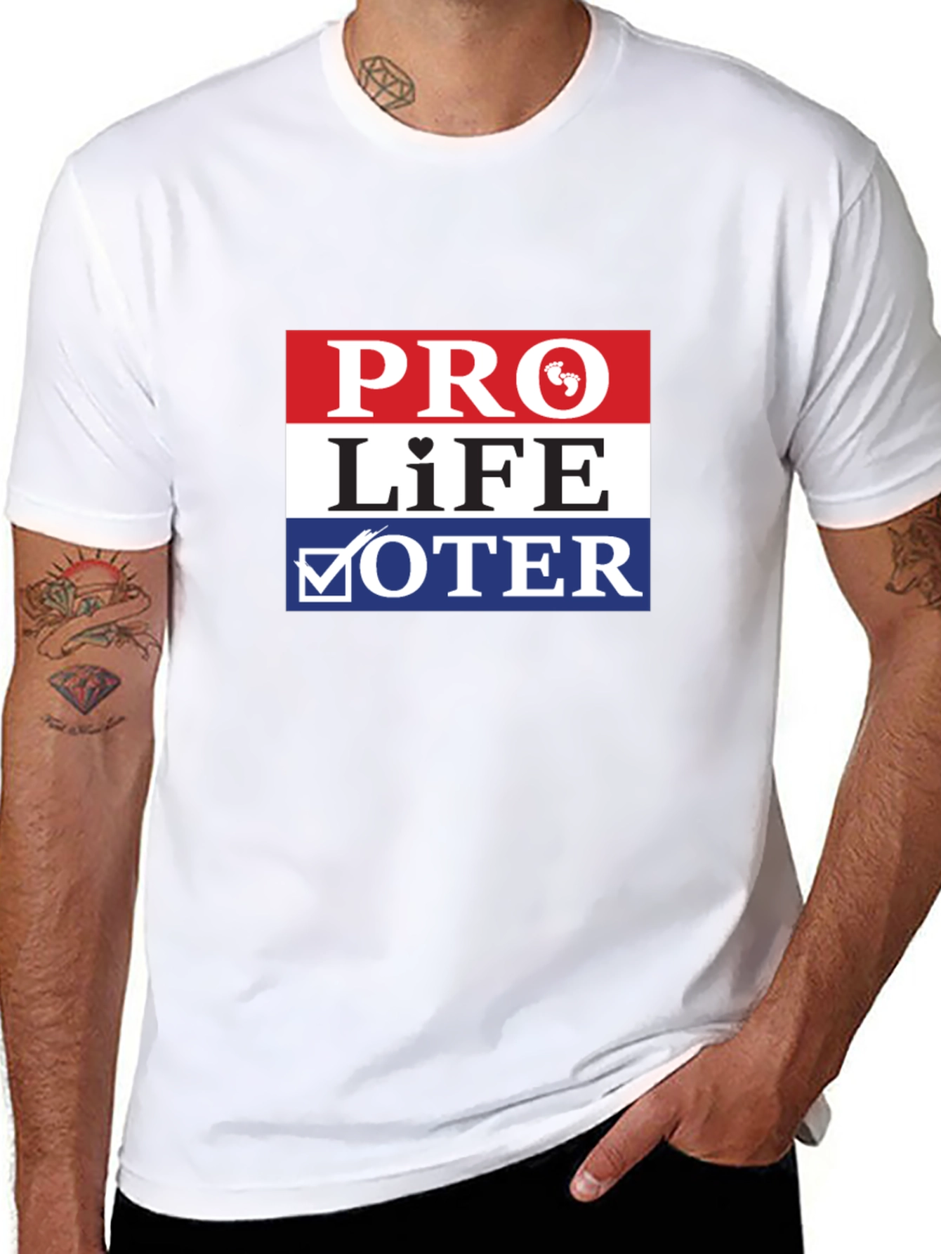 Pro Life Voter T-Shirt - Stand for Life