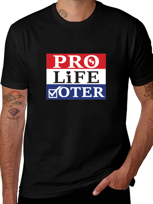Pro Life Voter T-Shirt - Stand for Life