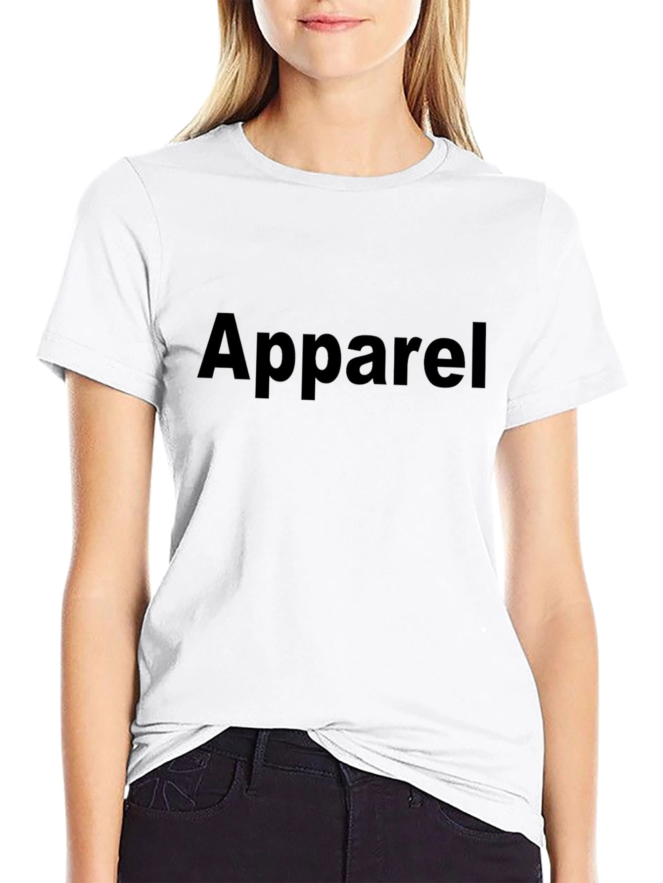 Mens Black Apparel T-Shirt