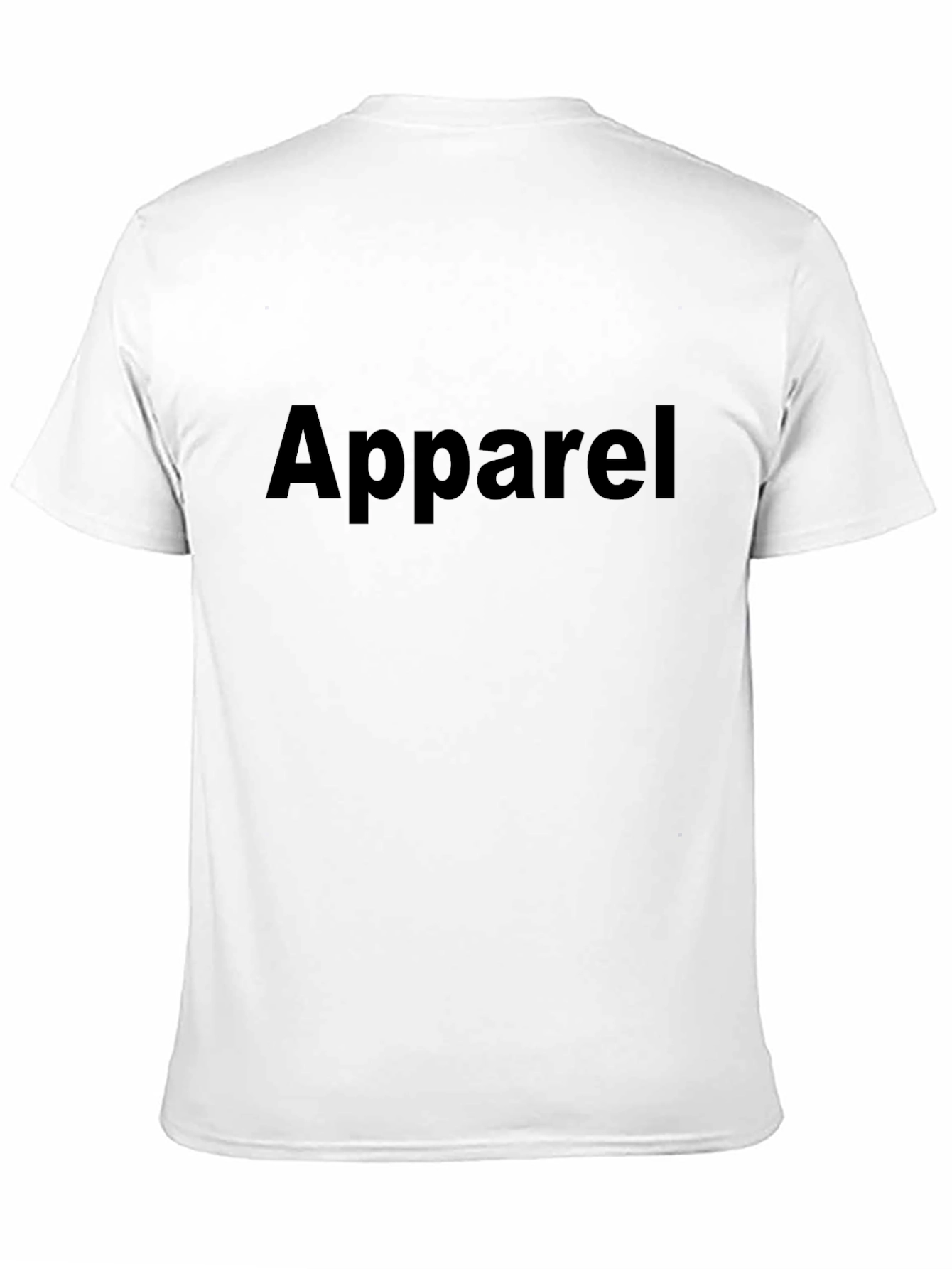 Mens Black Apparel T-Shirt