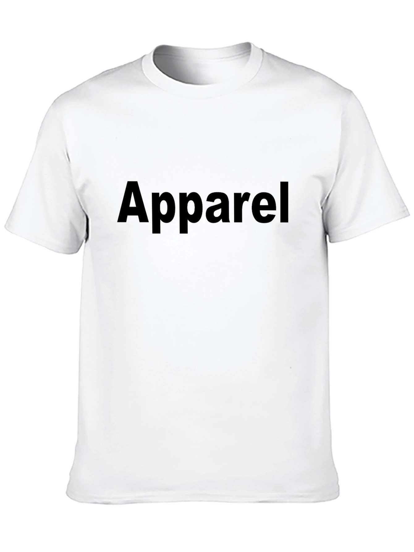 Mens Black Apparel T-Shirt