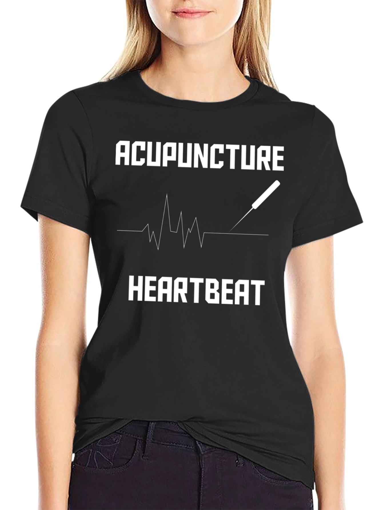 Acupuncture Heartbeat T-Shirt - Unisex Design