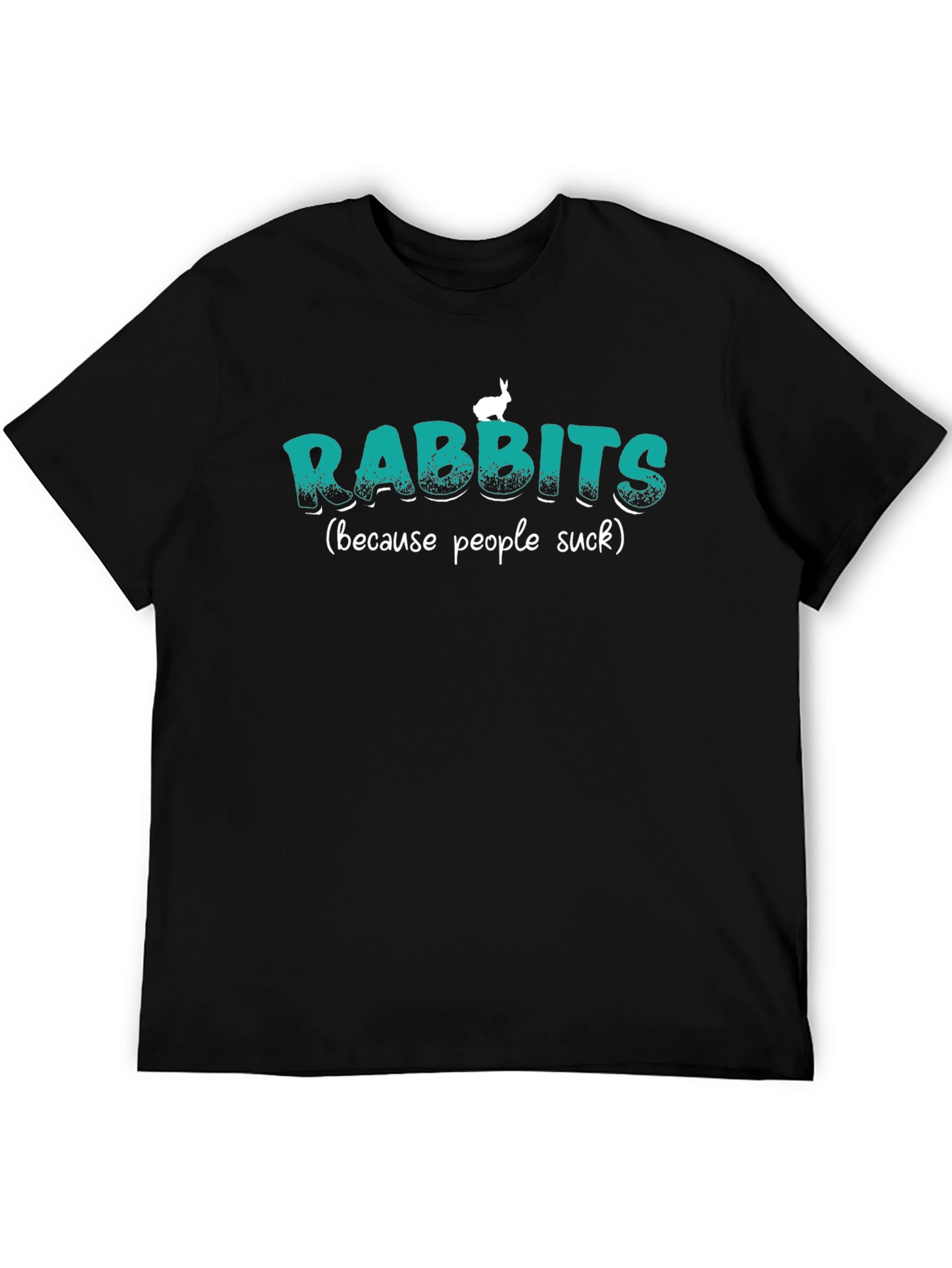 Rabbits Because People Suck T-Shirt
