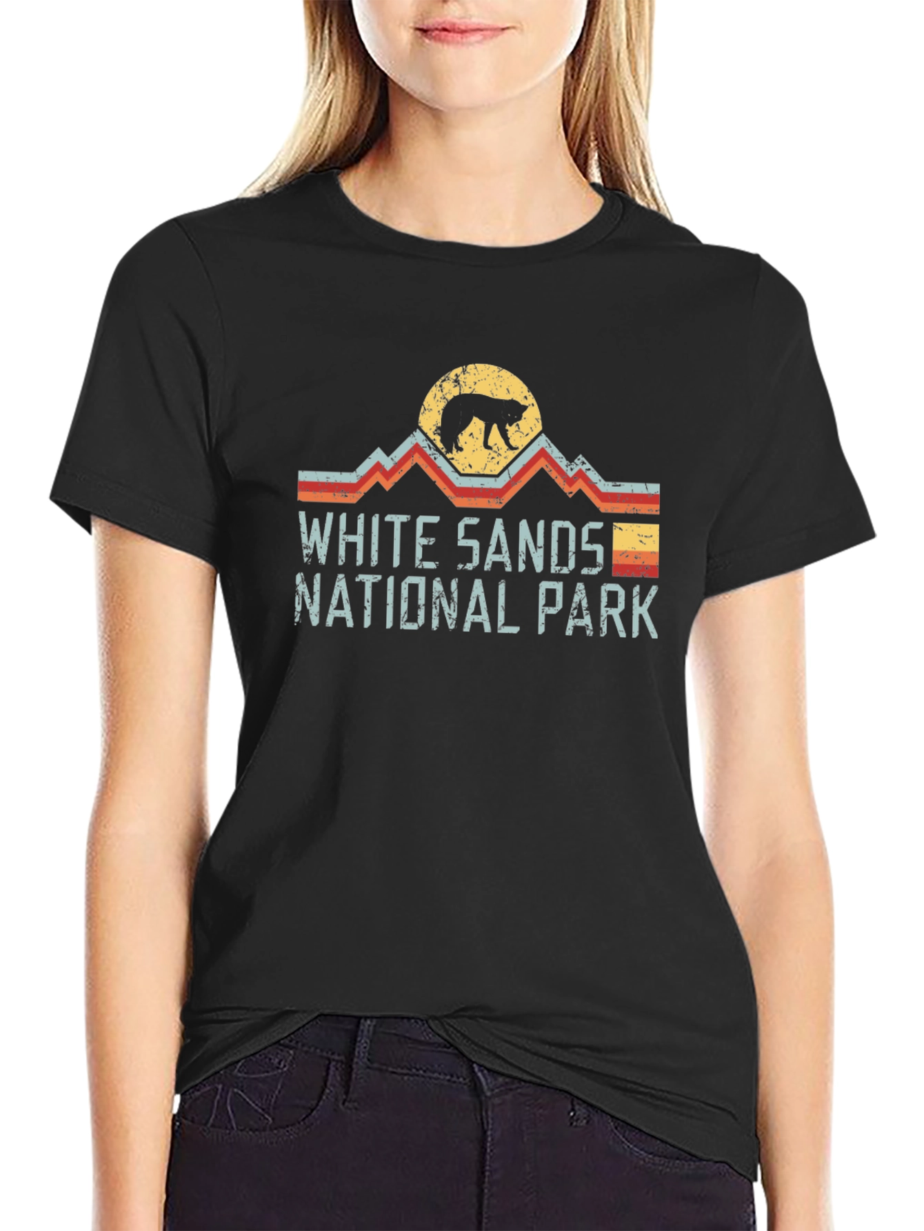 White Sands National Park Retro Graphic Tee