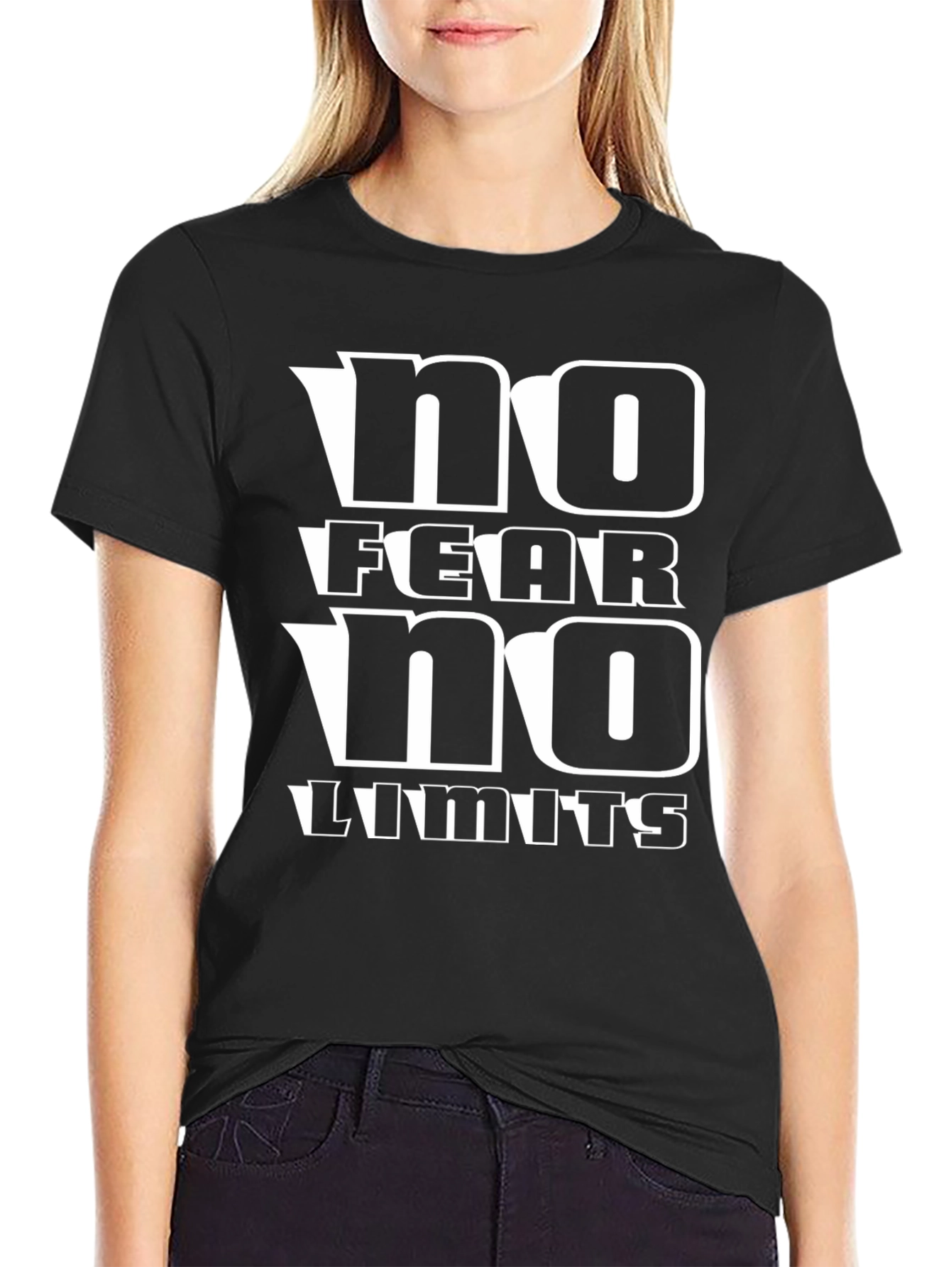 No Fear No Limits Graphic Tee