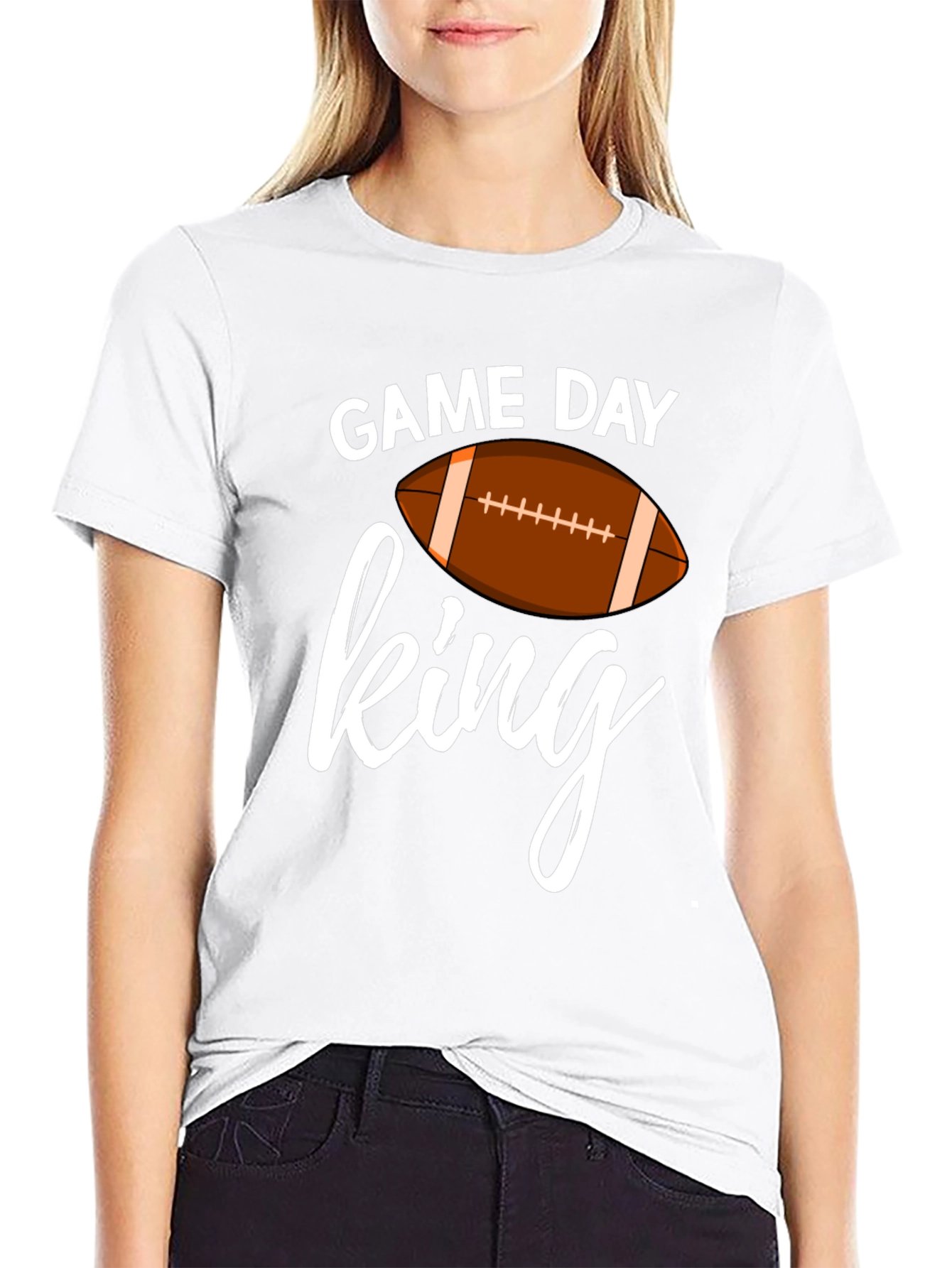 Game Day King T-Shirt - Football Season