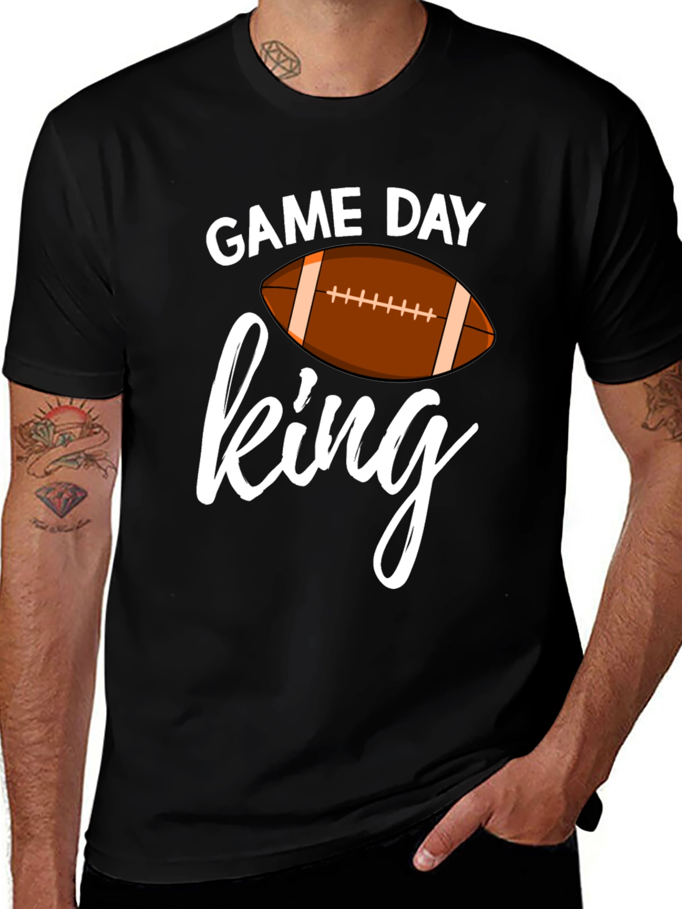 Game Day King T-Shirt - Football Season