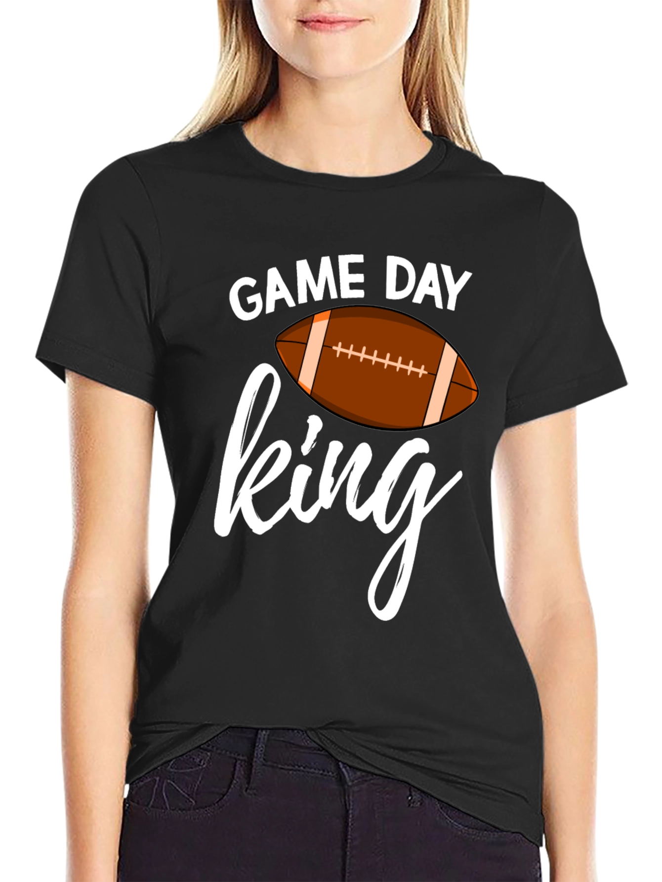 Game Day King T-Shirt - Football Season