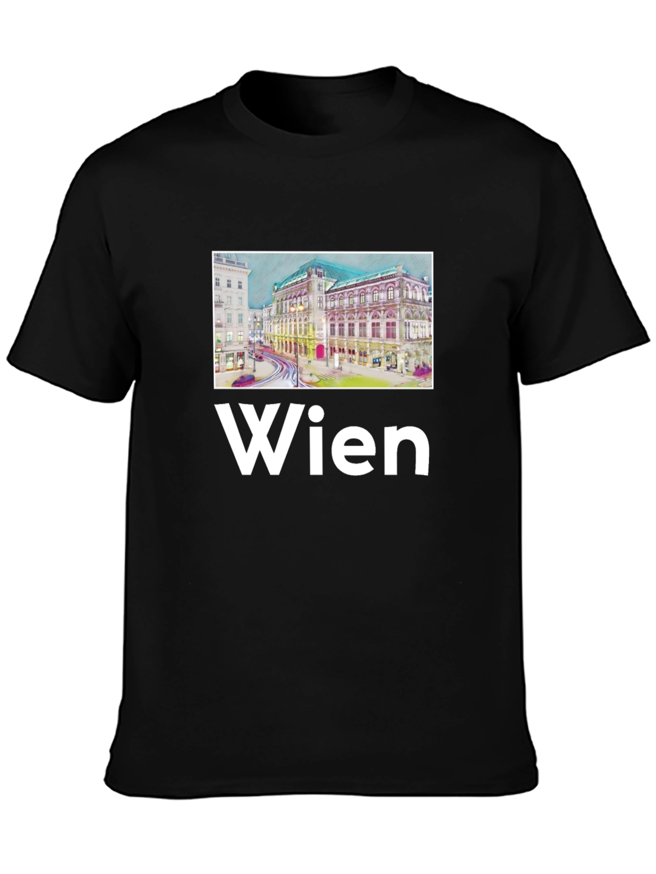Wien Graphic Tee - Vienna Austria T-Shirt