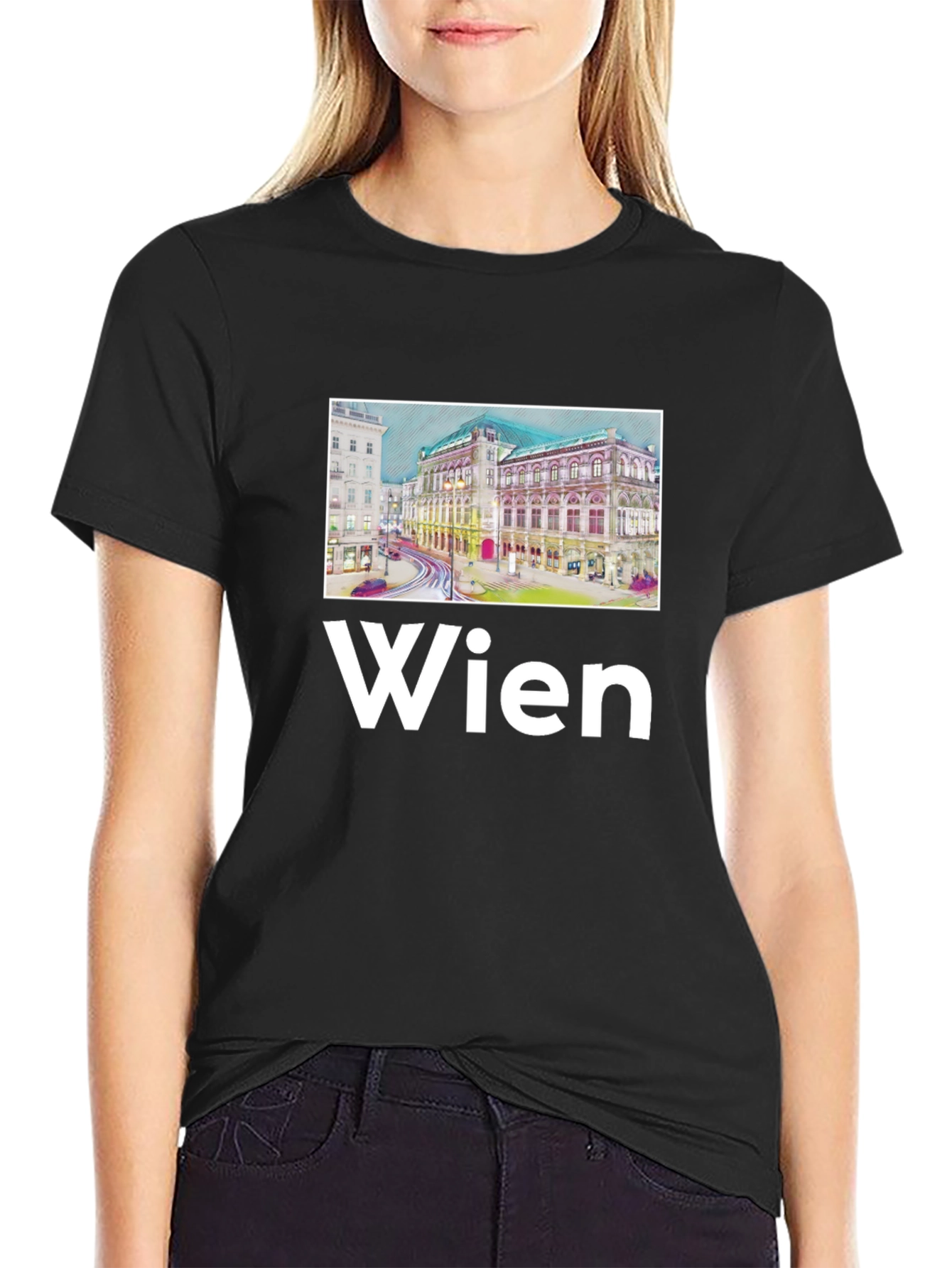 Wien Graphic Tee - Vienna Austria T-Shirt