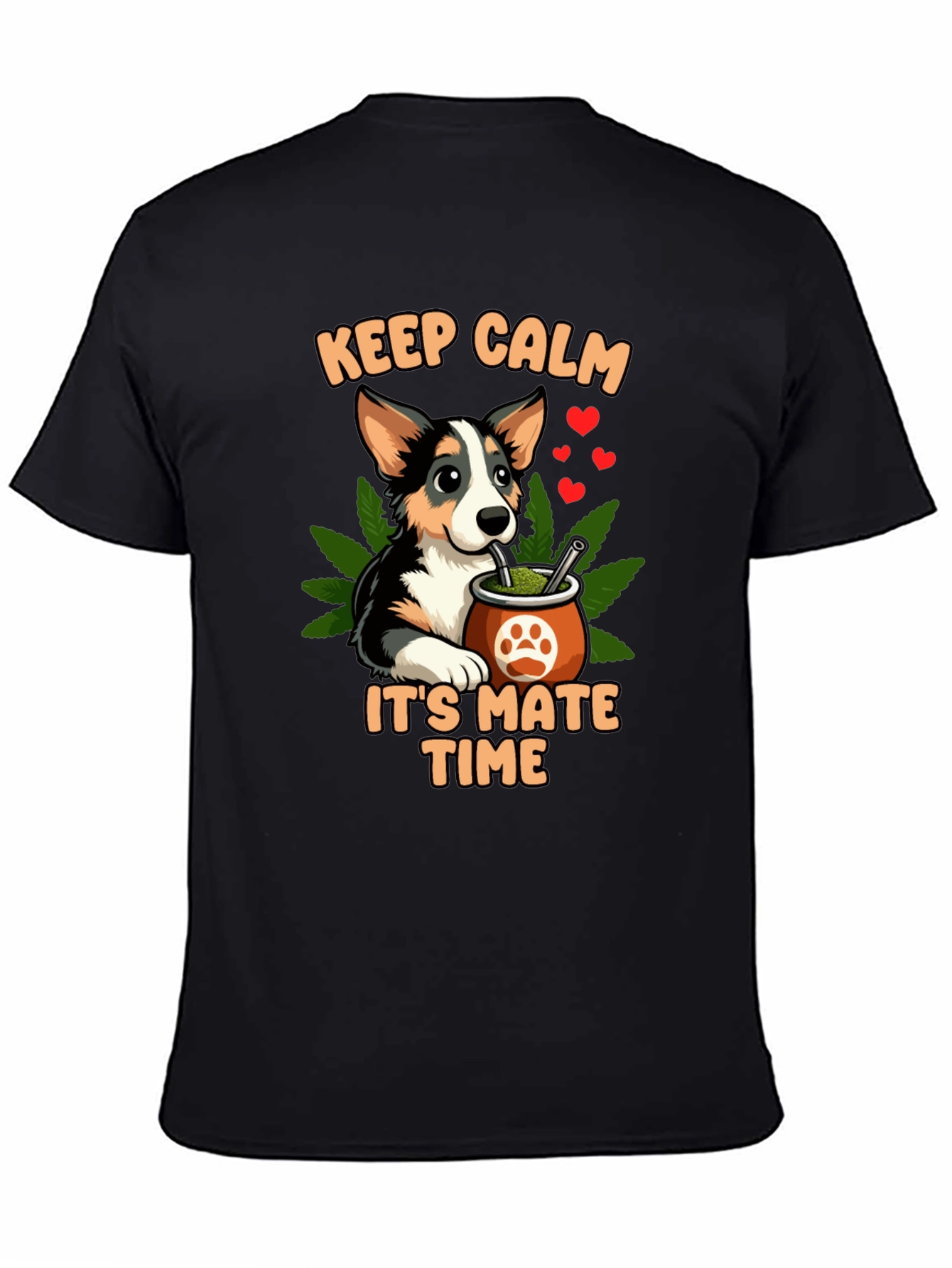 Keep Calm Its Mate Time Dog T-Shirt