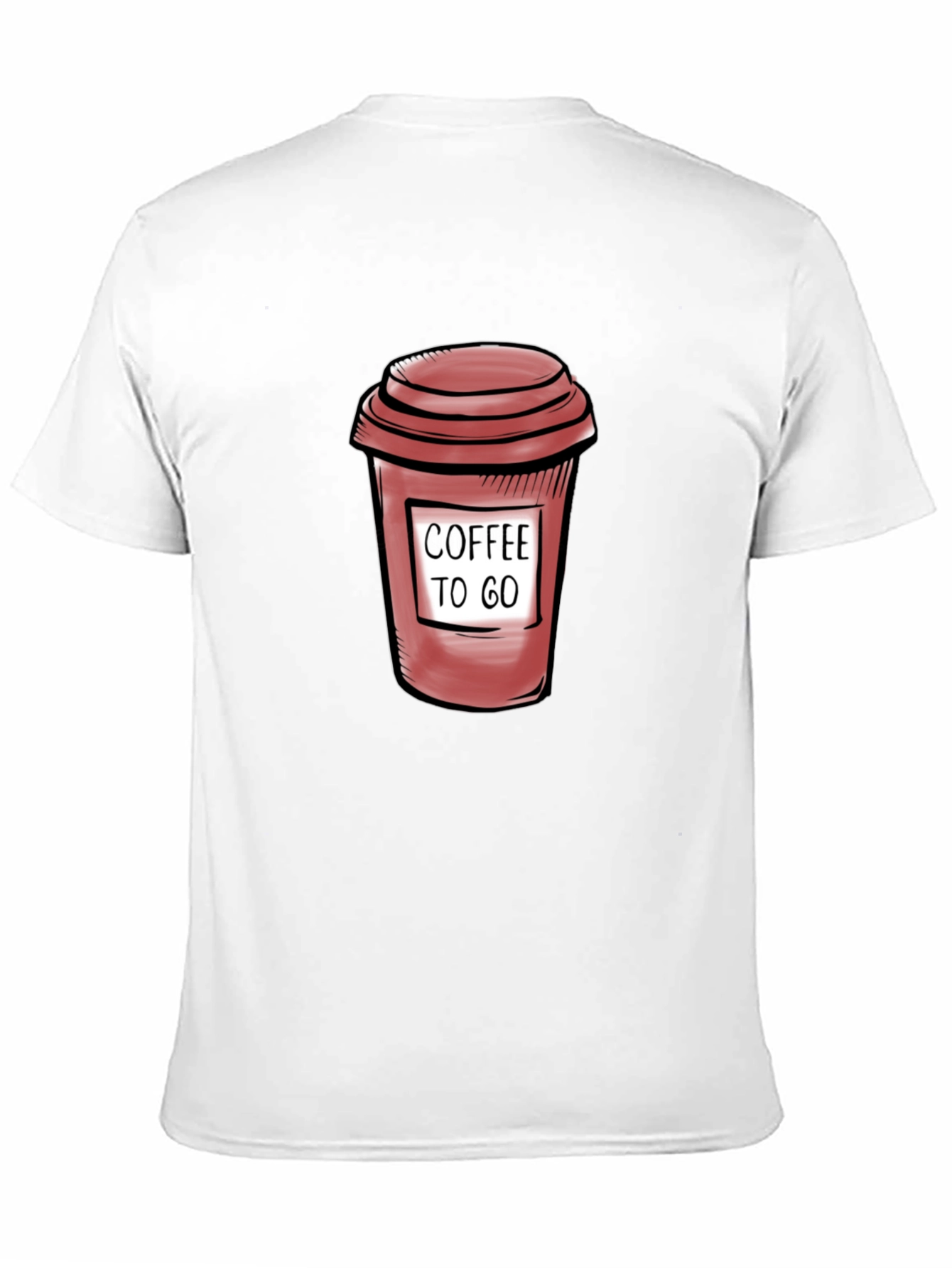 Coffee To Go Graphic T-Shirt - Casual Style