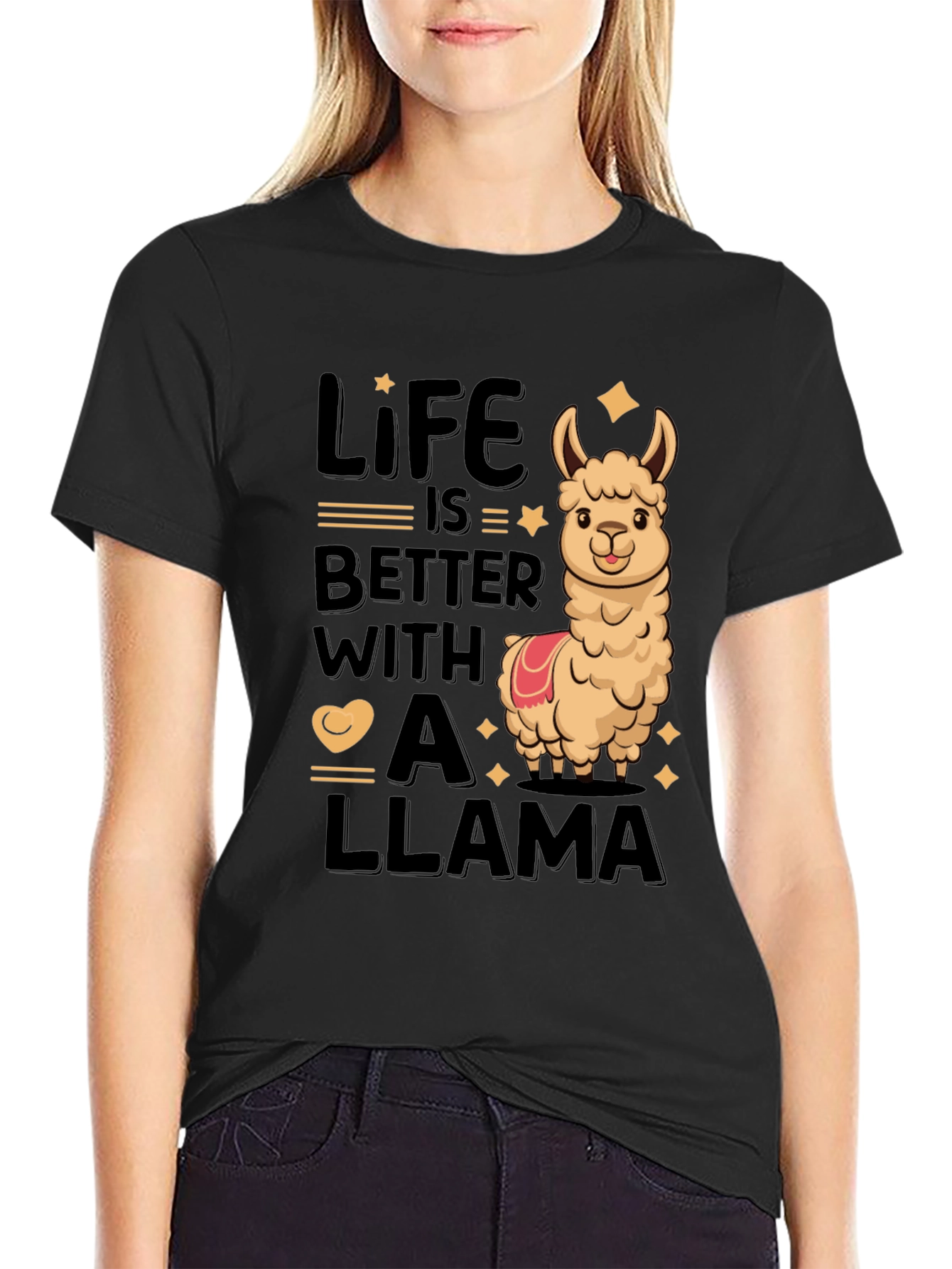 Life is Better with a Llama Tee