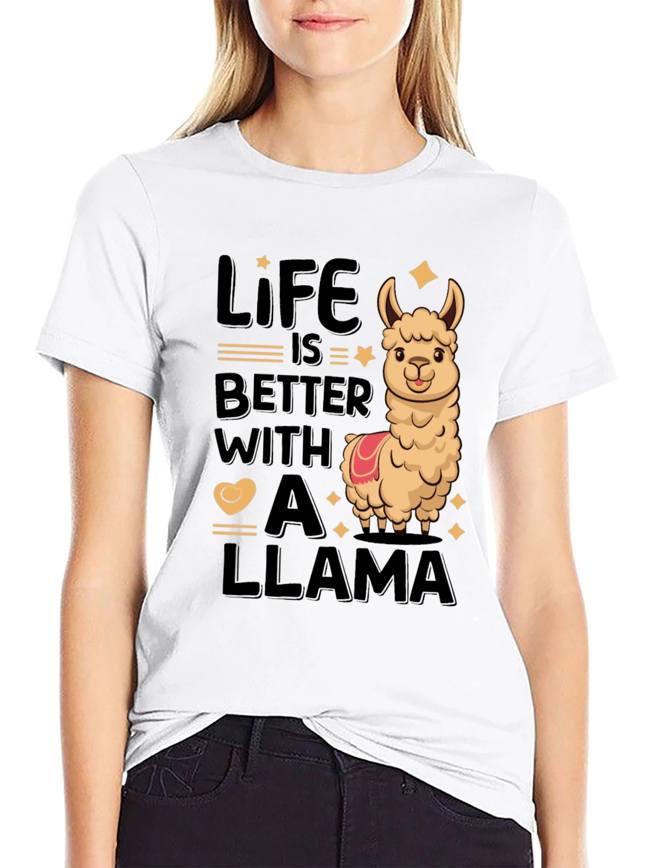 Life is Better with a Llama Tee