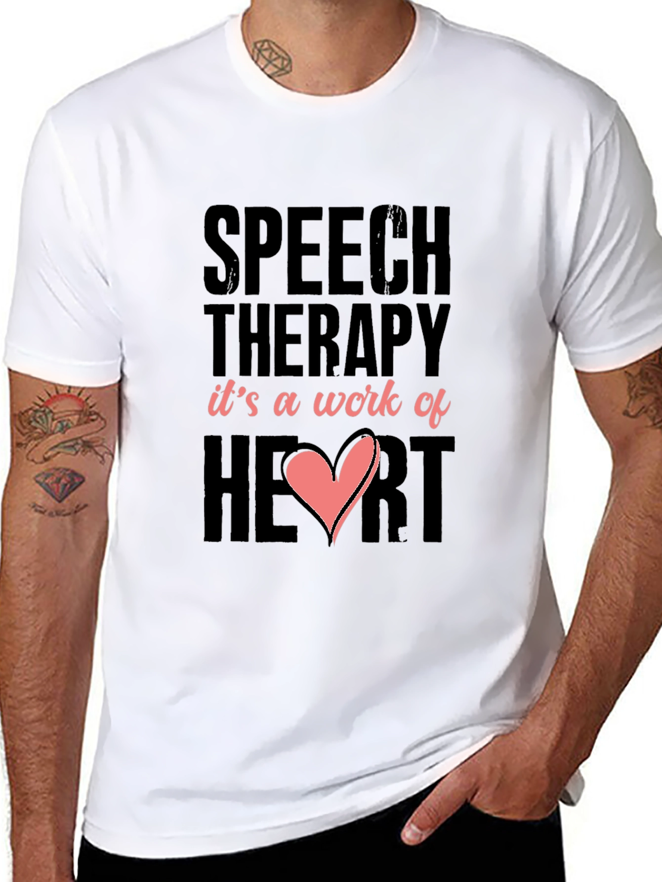 Speech Therapy Heart T-Shirt