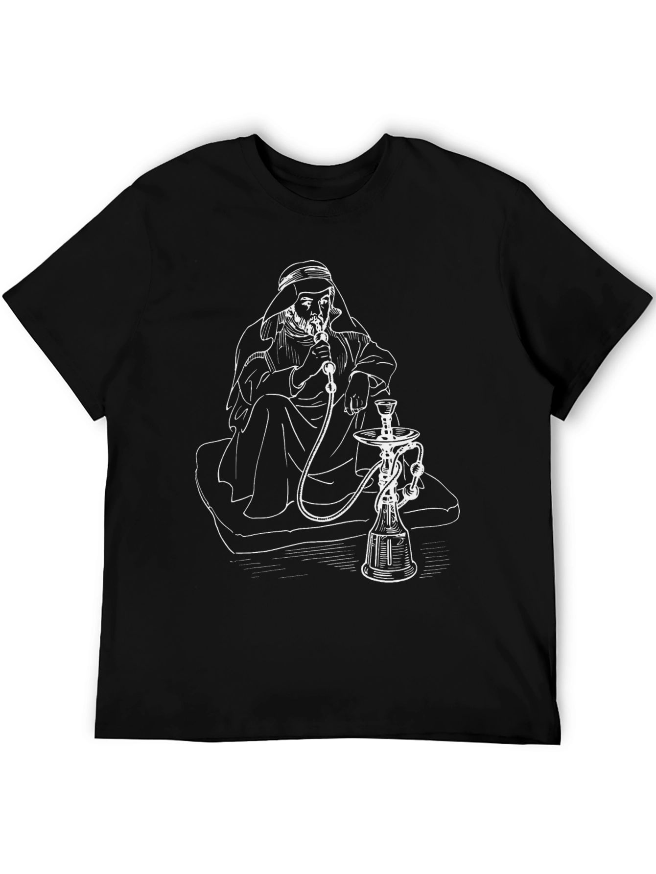 Hookah Lounge T-Shirt - Smoker Graphic Tee