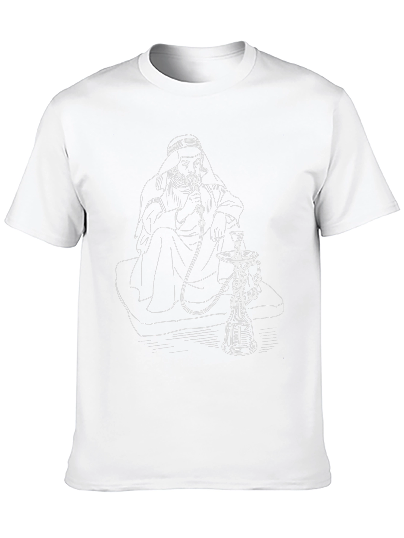 Hookah Lounge T-Shirt - Smoker Graphic Tee
