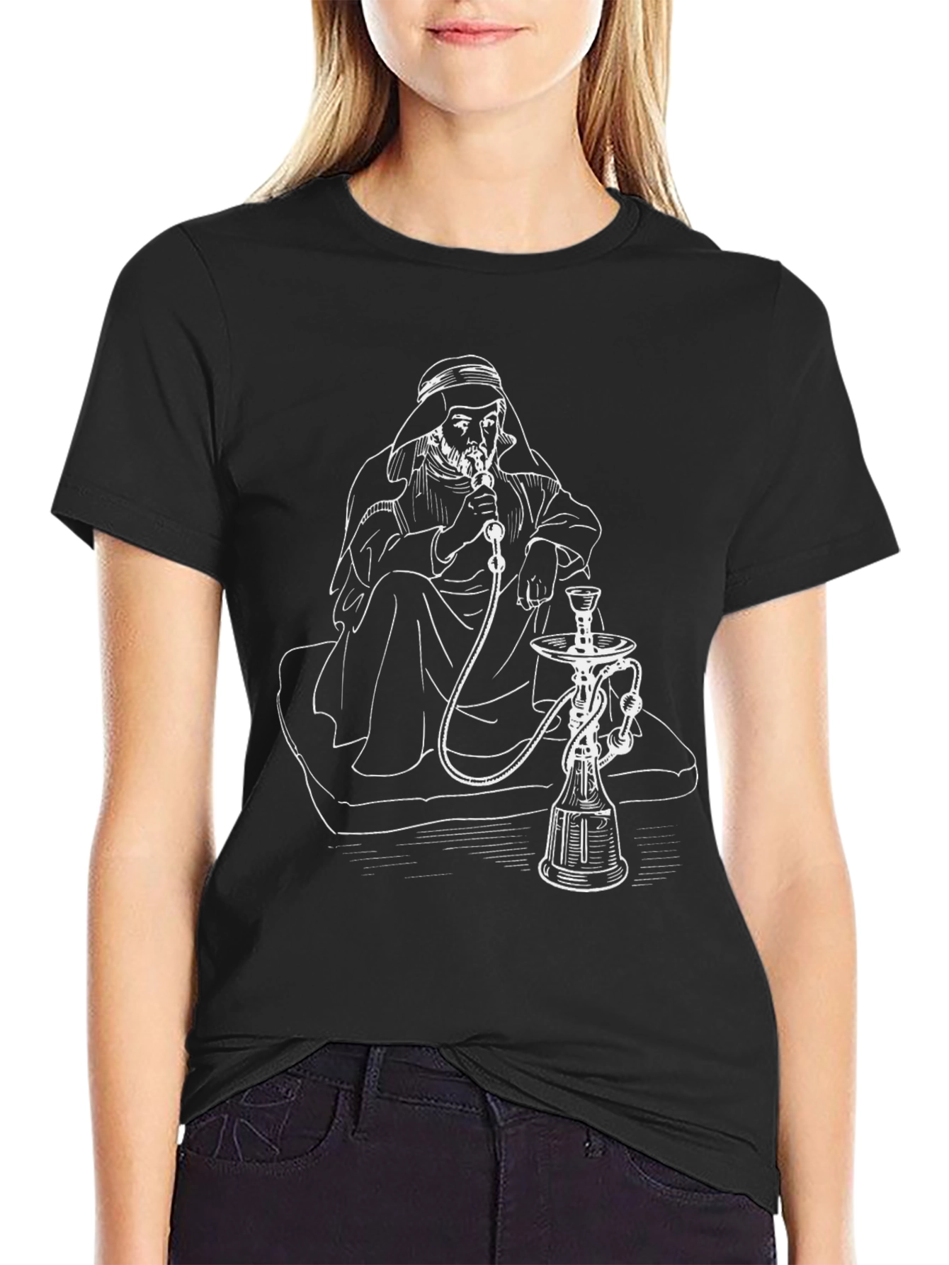 Hookah Lounge T-Shirt - Smoker Graphic Tee