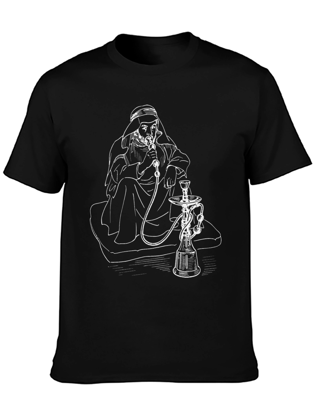 Hookah Lounge T-Shirt - Smoker Graphic Tee