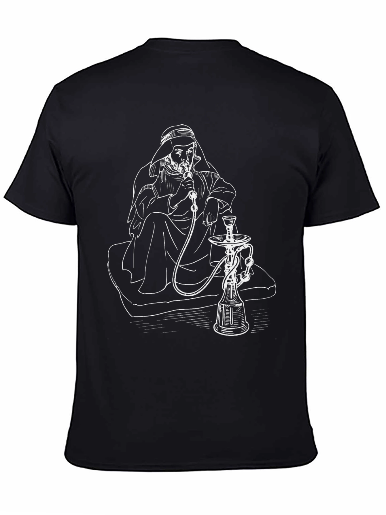 Hookah Lounge T-Shirt - Smoker Graphic Tee