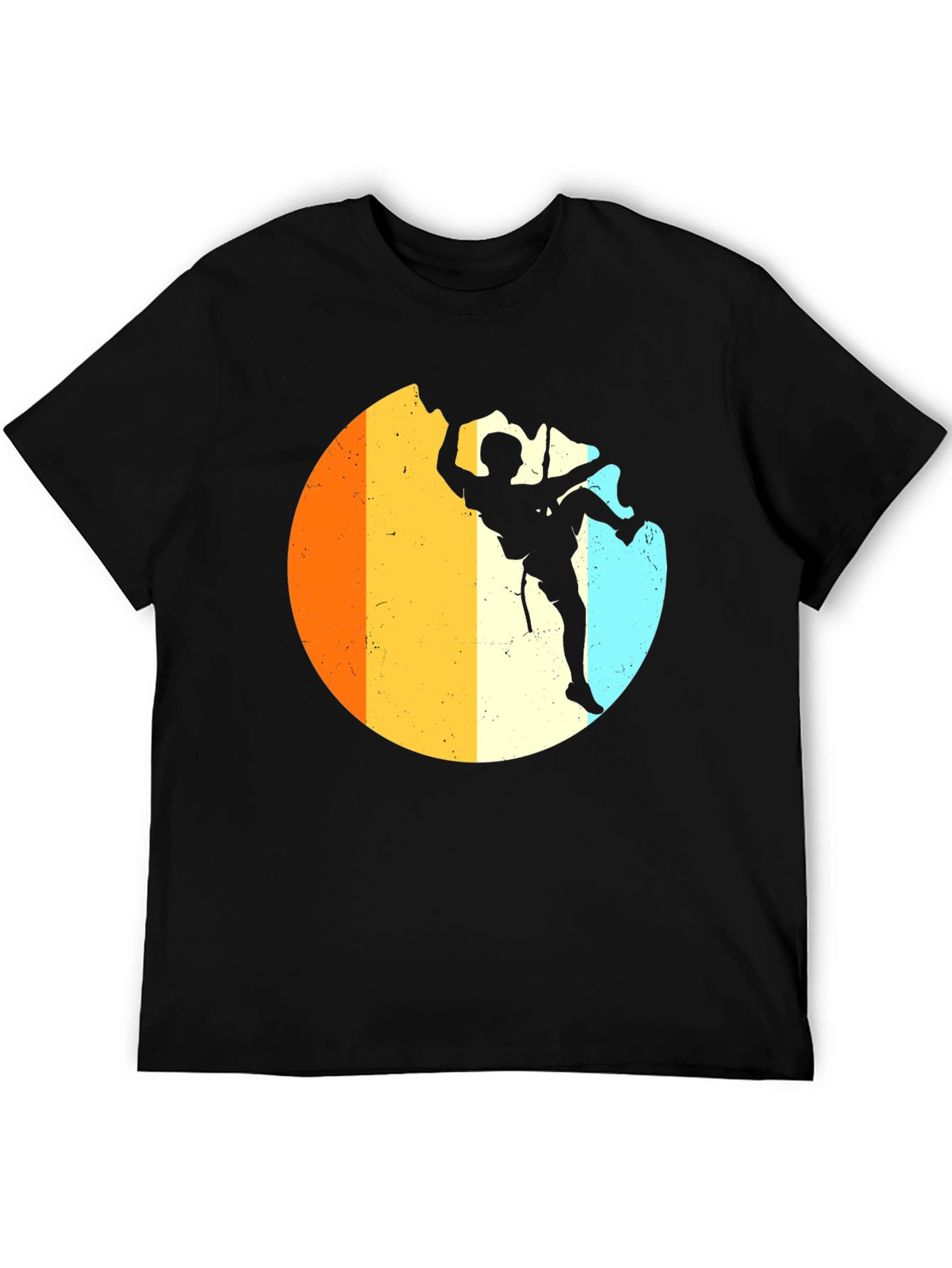 Retro Rock Climbing T-Shirt - Adventure Tee
