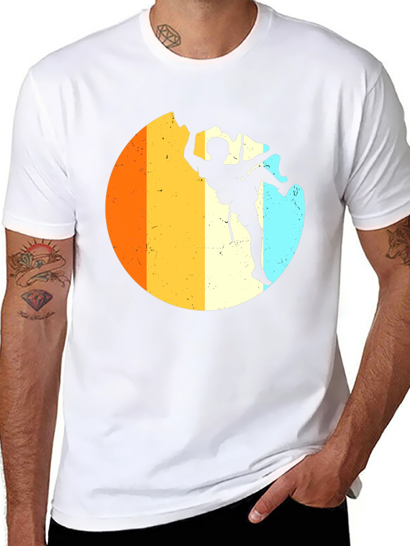 Retro Rock Climbing T-Shirt - Adventure Tee