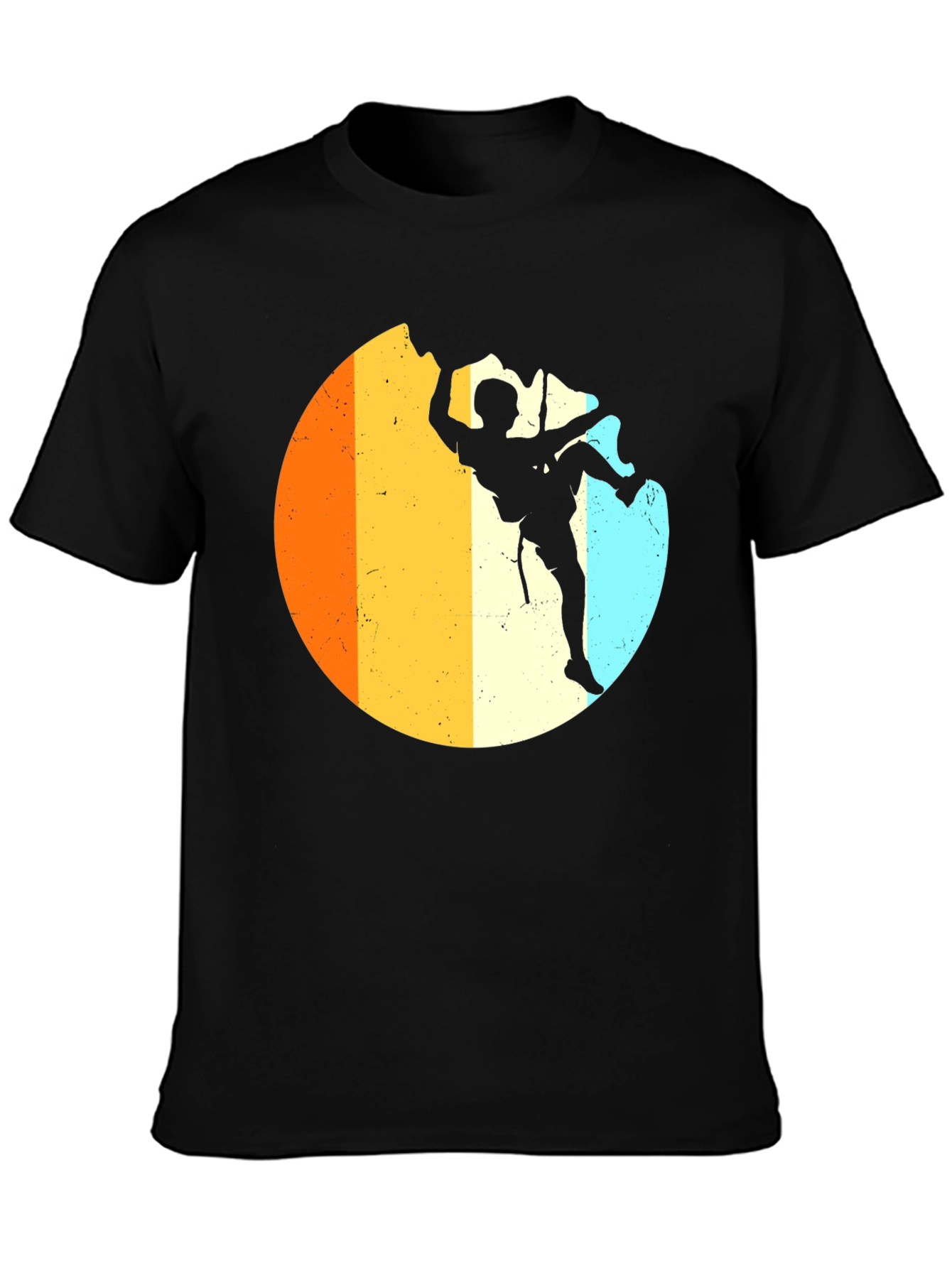 Retro Rock Climbing T-Shirt - Adventure Tee