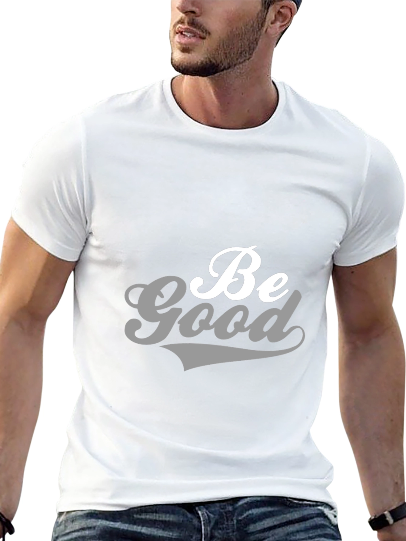 Be Good Graphic Tee - Stylish Black T-Shirt