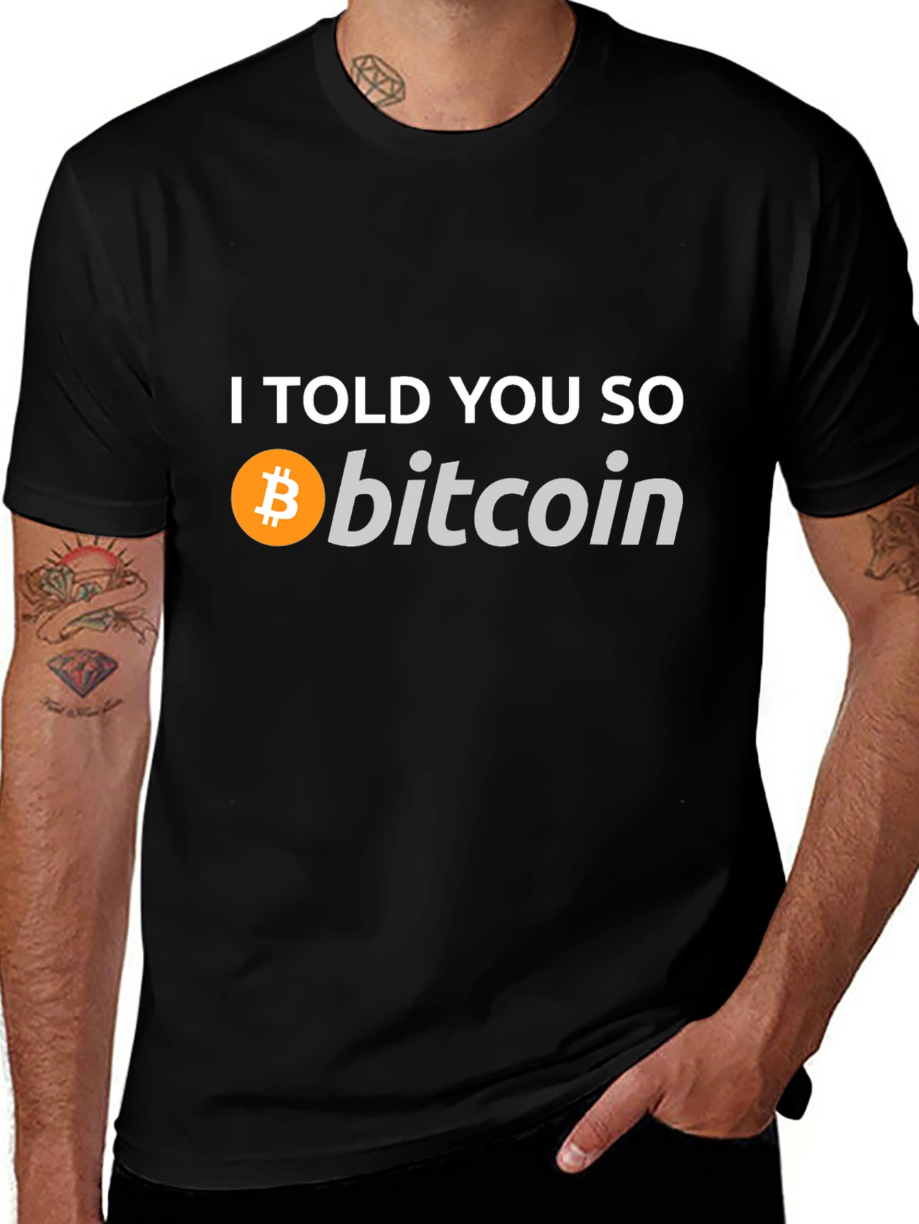 Bitcoin T-Shirt - I Told You So