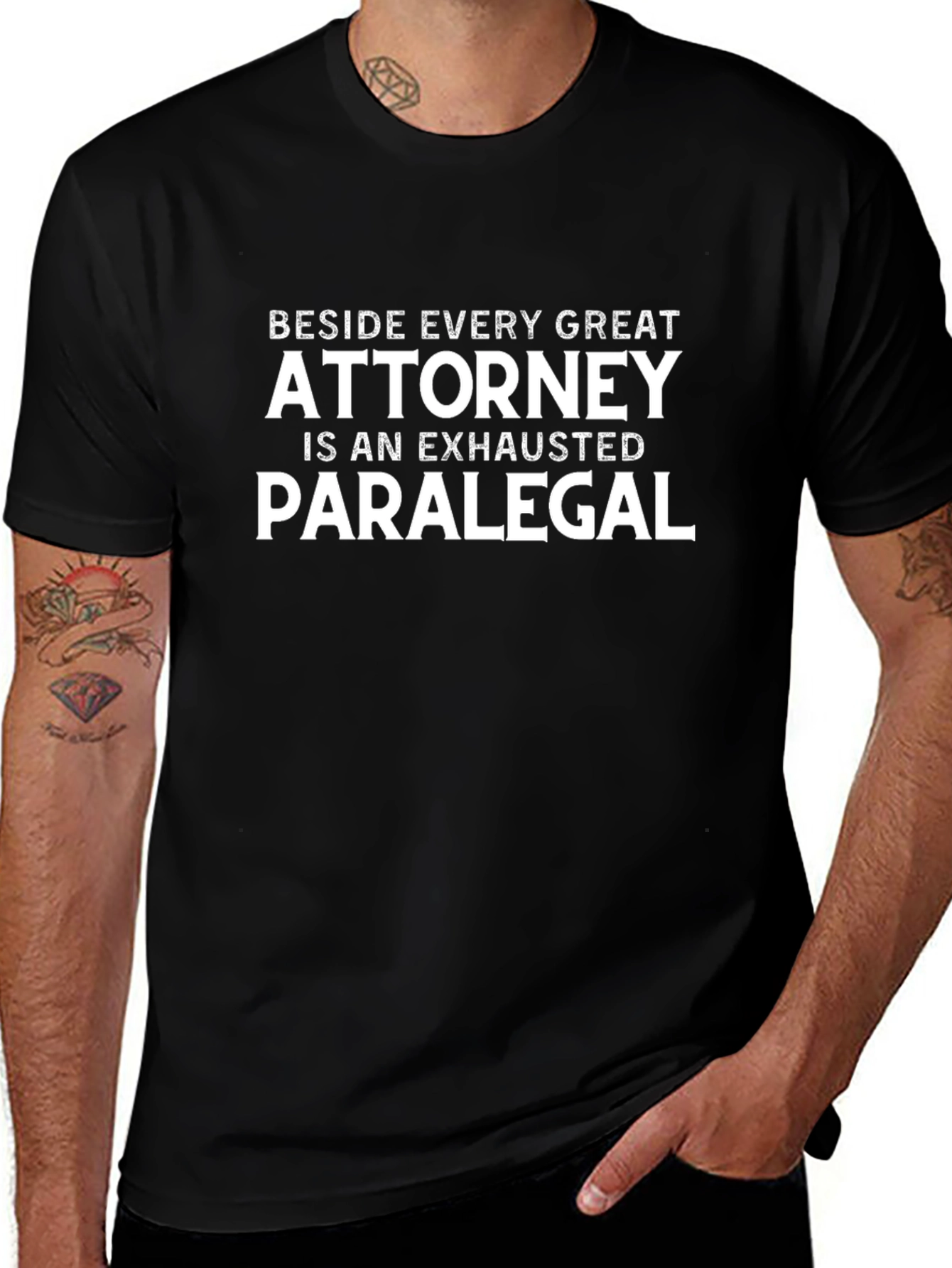 Attorney Paralegal T-Shirt - Legal Profession Tee