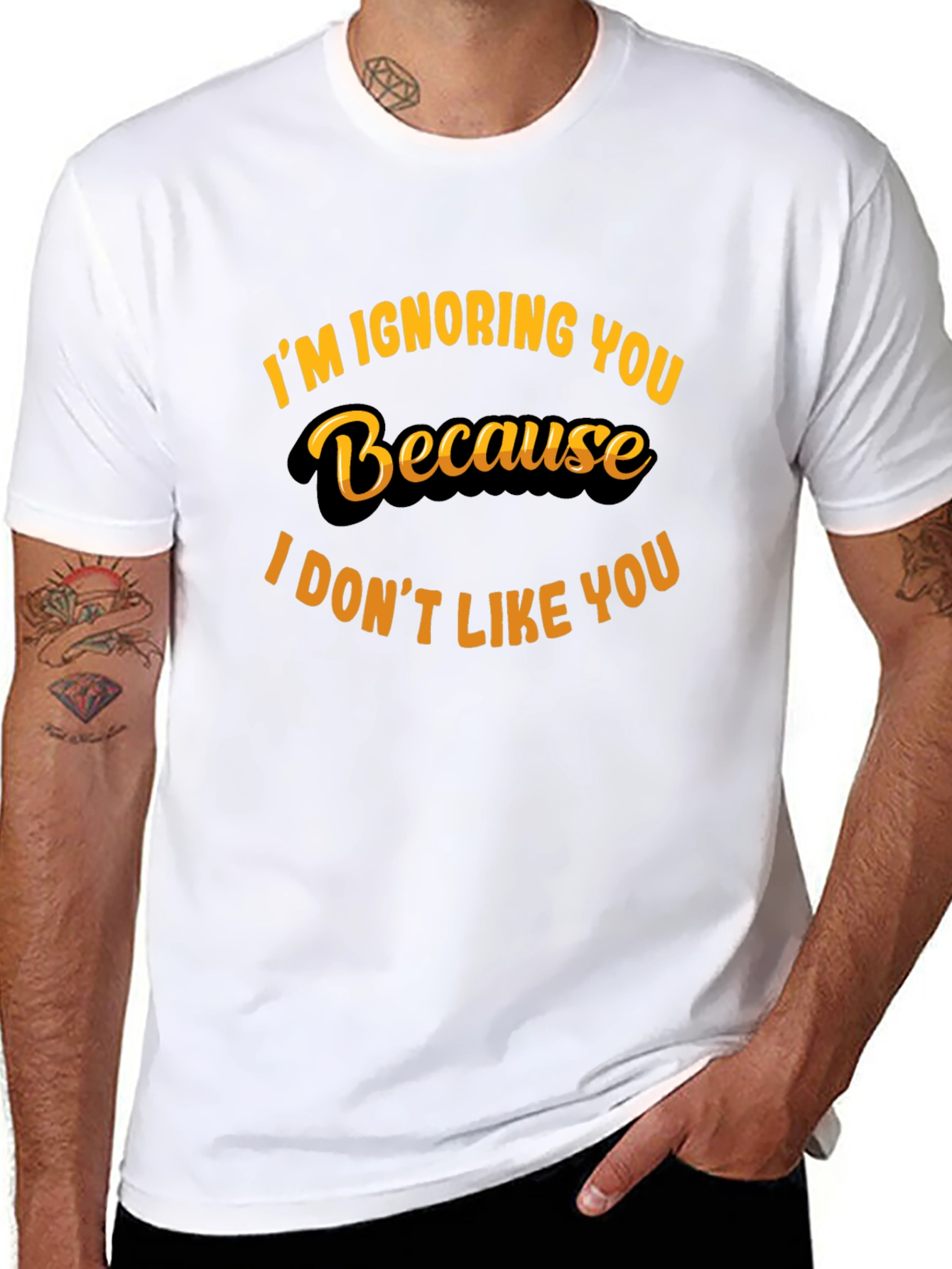Im Ignoring You Funny Graphic Tee