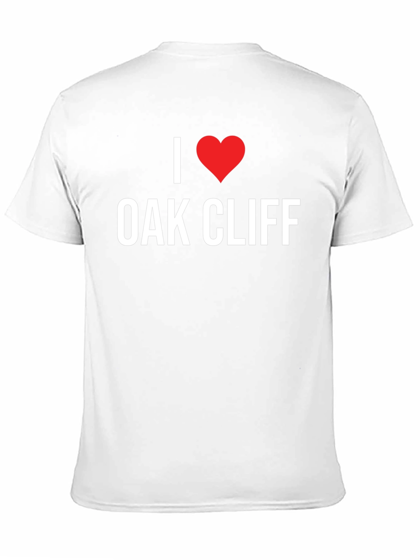 I Love Oak Cliff Black T-Shirt