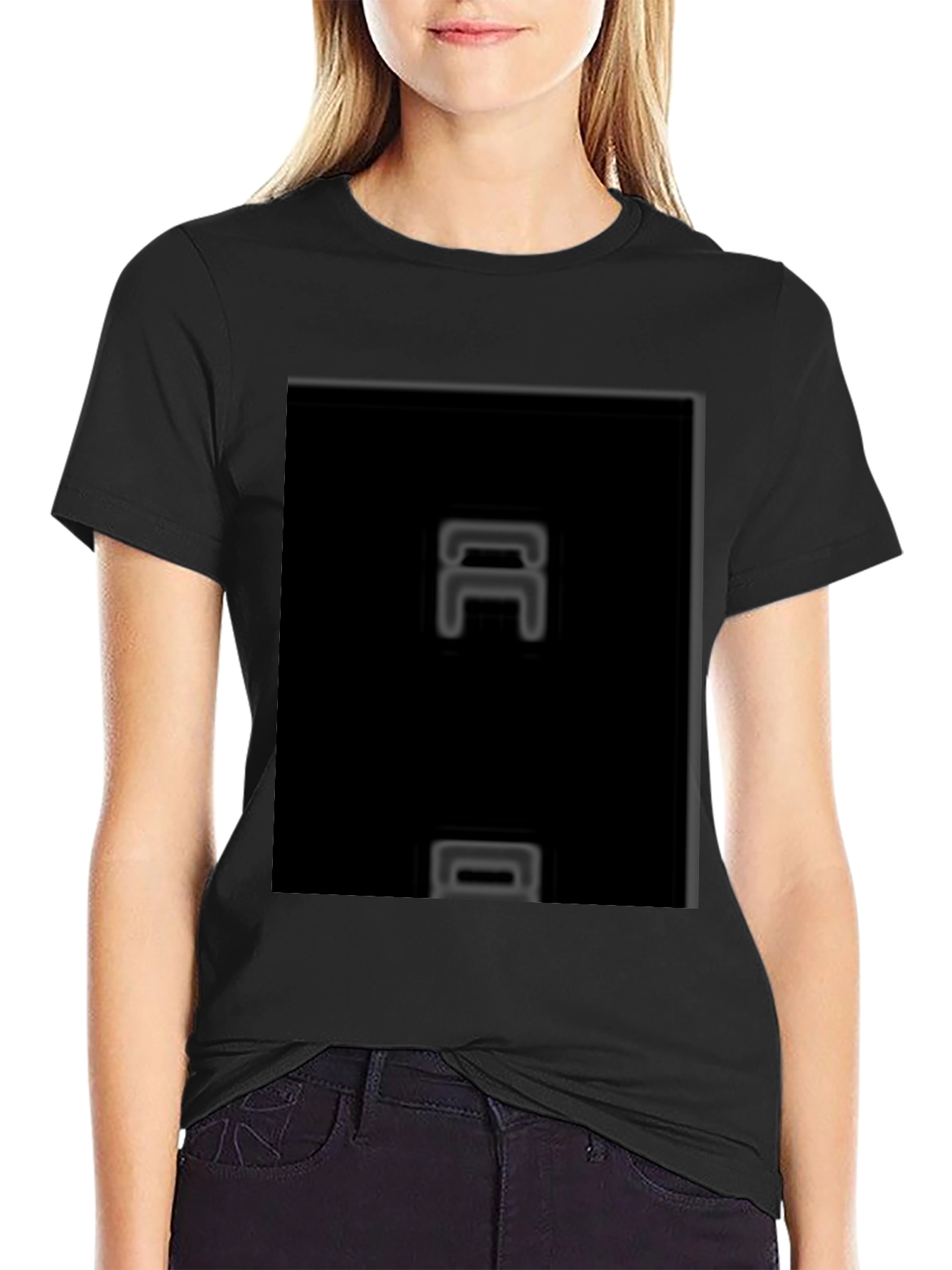 Mens Black Casual T-Shirt