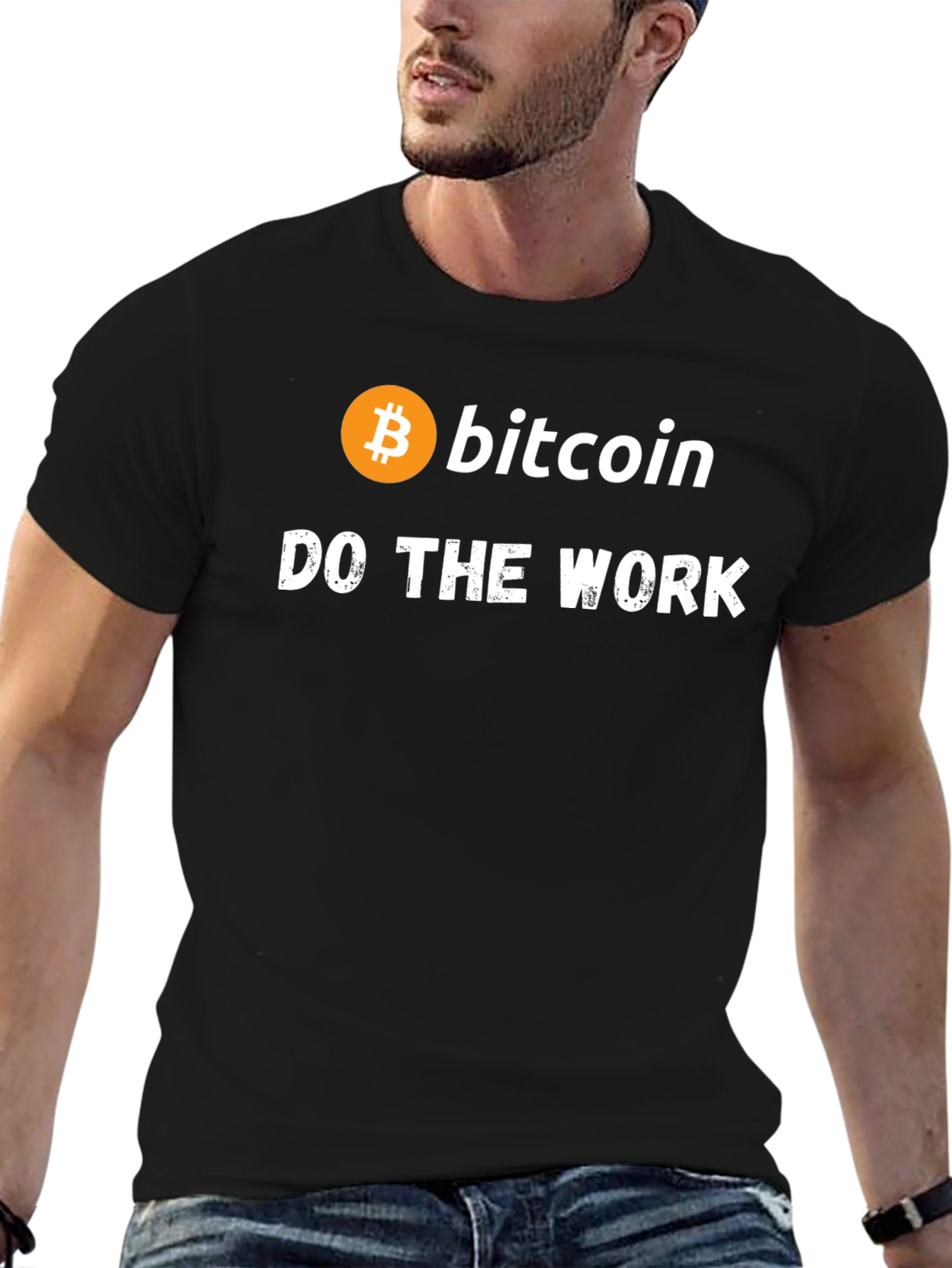 Bitcoin Crypto T-Shirt - Do The Work