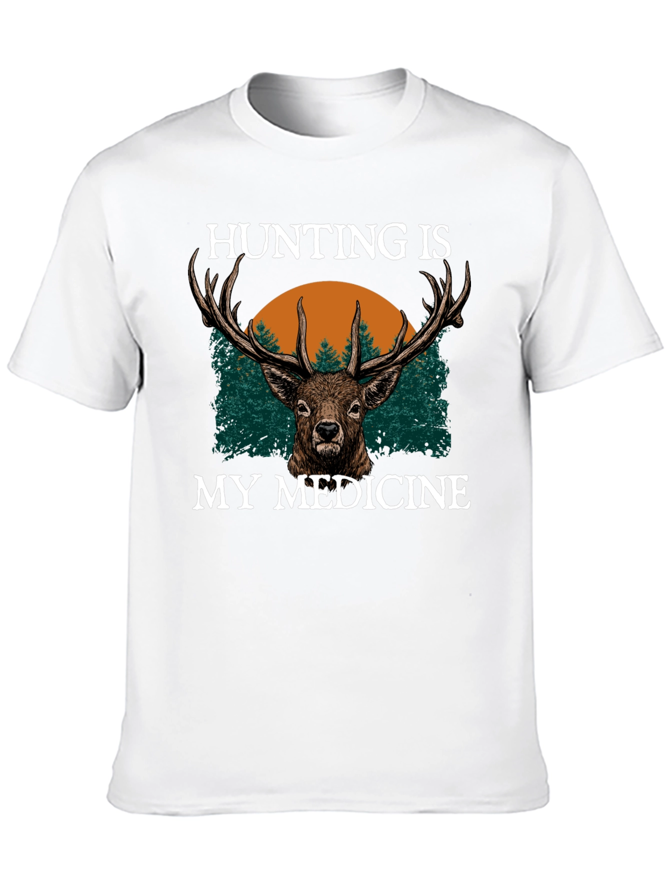 Hunting Is My Medicine Graphic T-Shirt