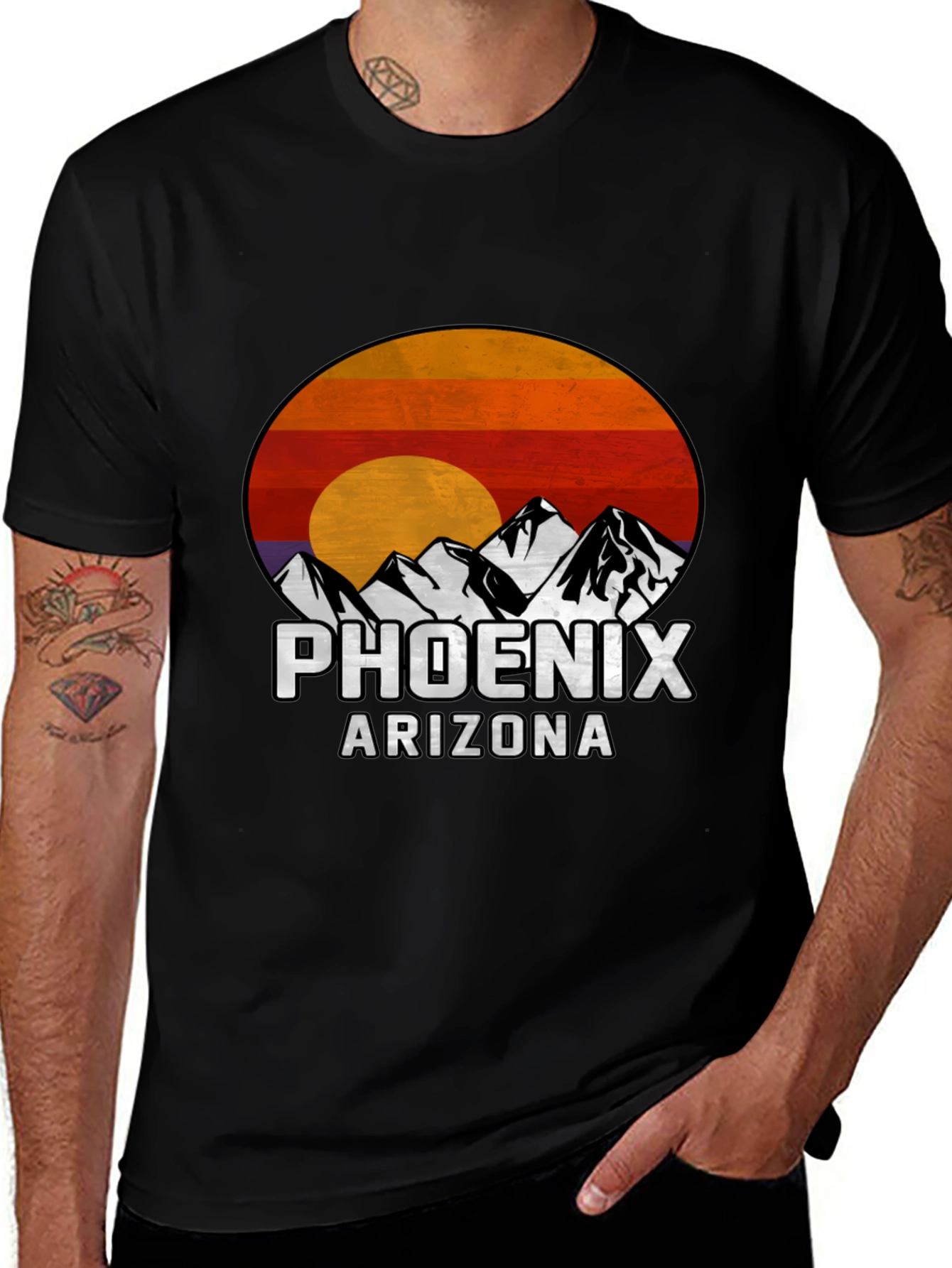 Phoenix Arizona Sunset Graphic Tee