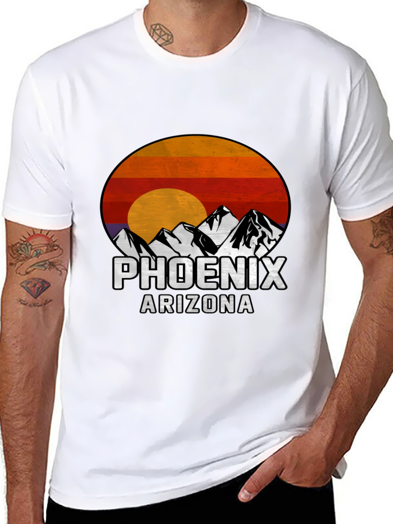 Phoenix Arizona Sunset Graphic Tee