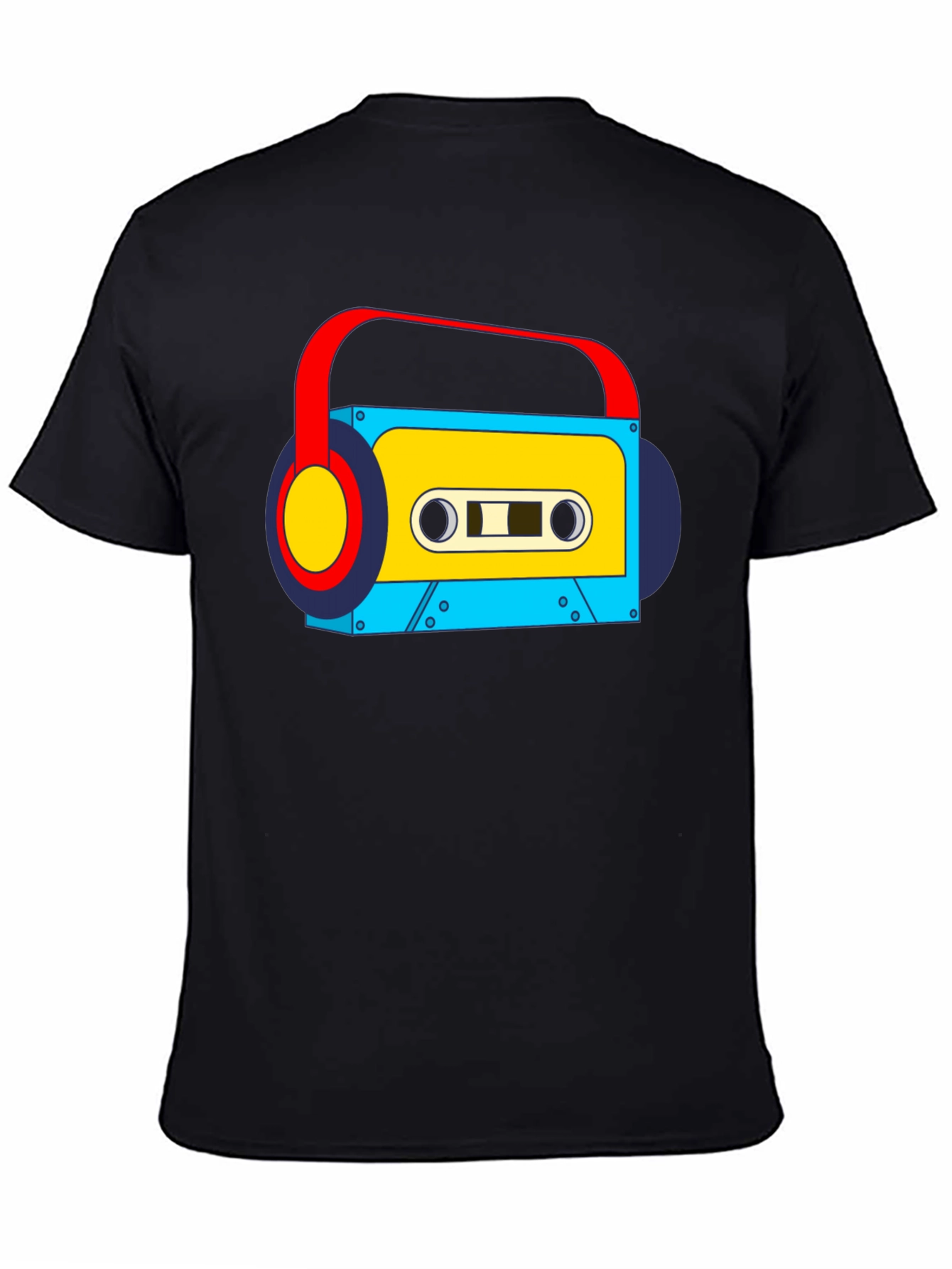 Retro Cassette Player Graphic Tee