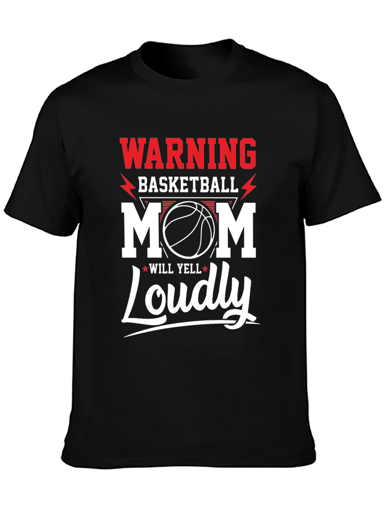 Warning Basketball Mom T-Shirt