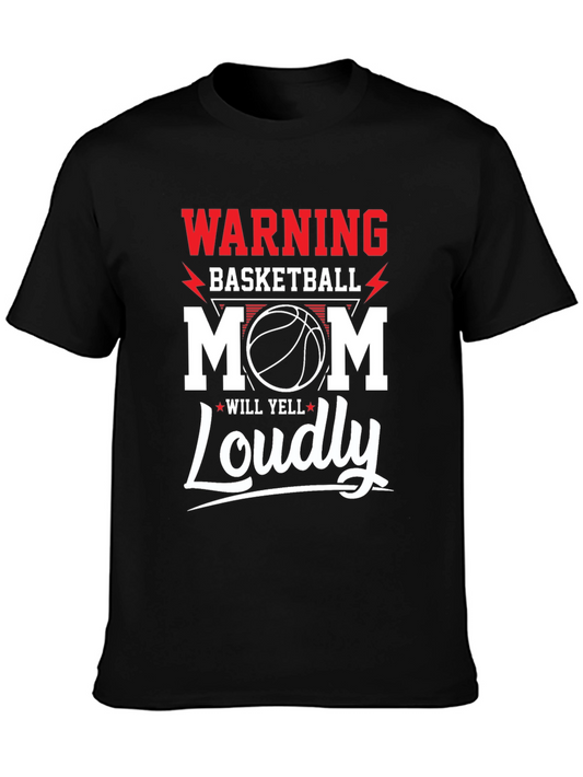 Warning Basketball Mom T-Shirt